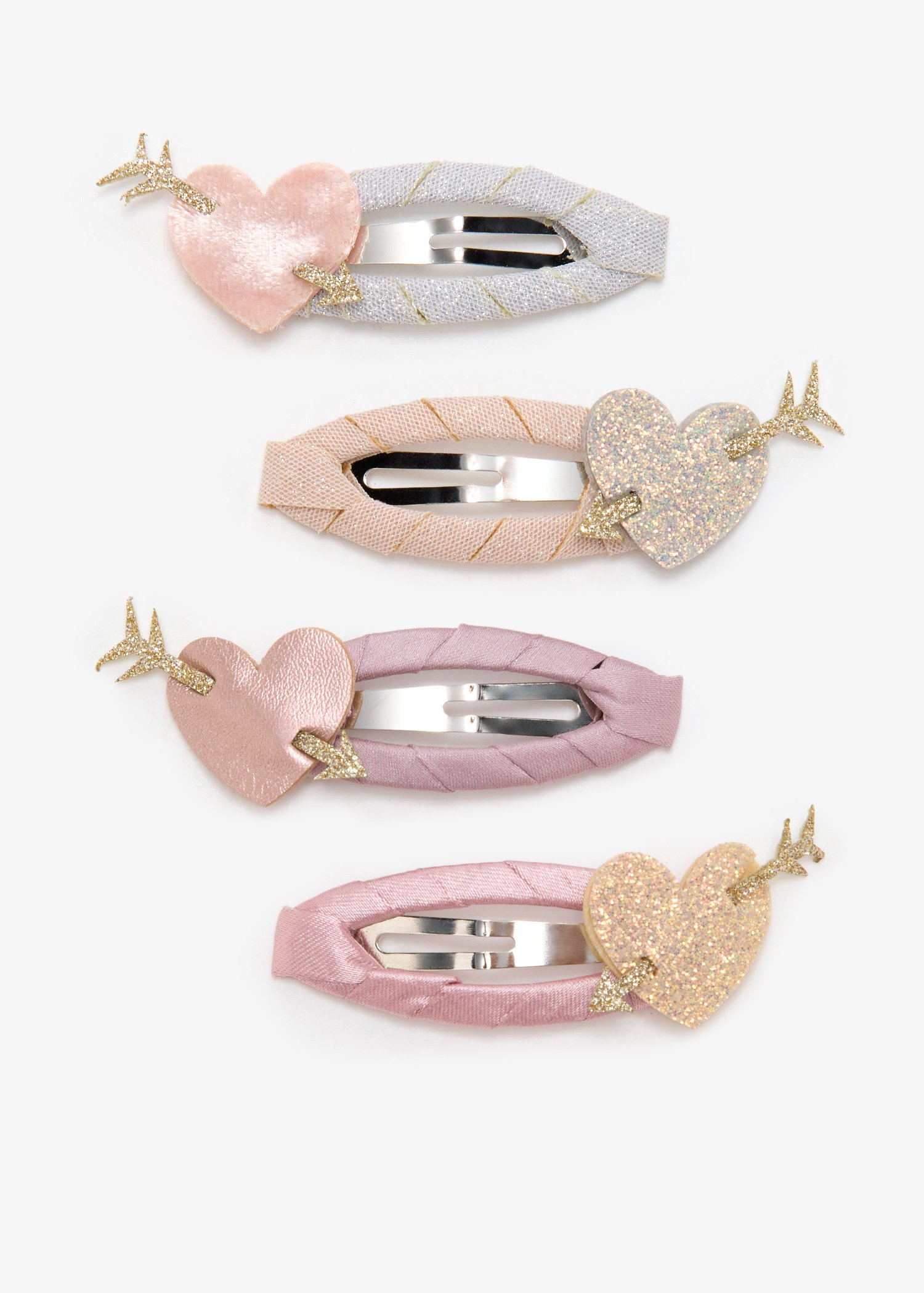 

Cupid Heart clic clacs, Multicolored