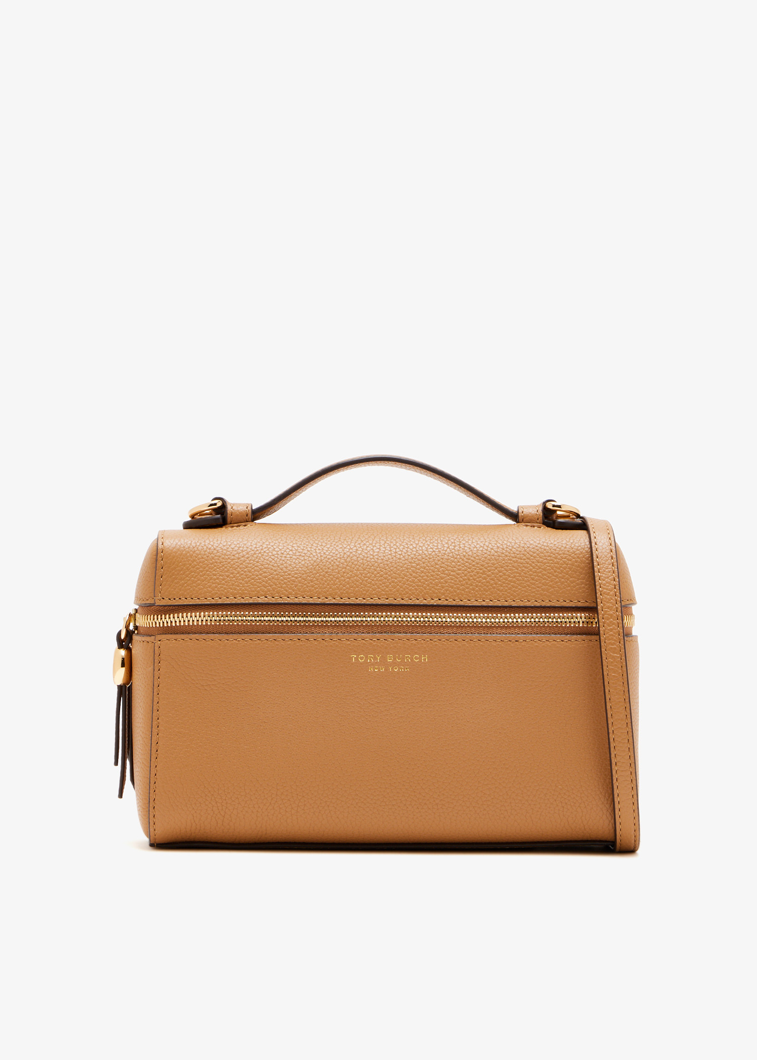 

Romy slim top-handle bag, Brown
