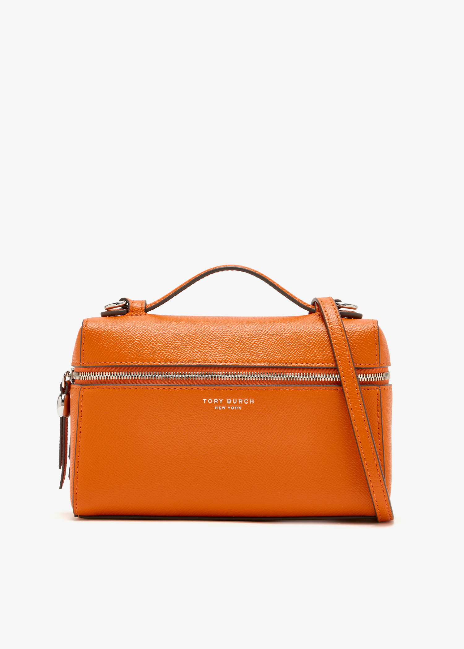 

Romy slim top-handle bag, Orange
