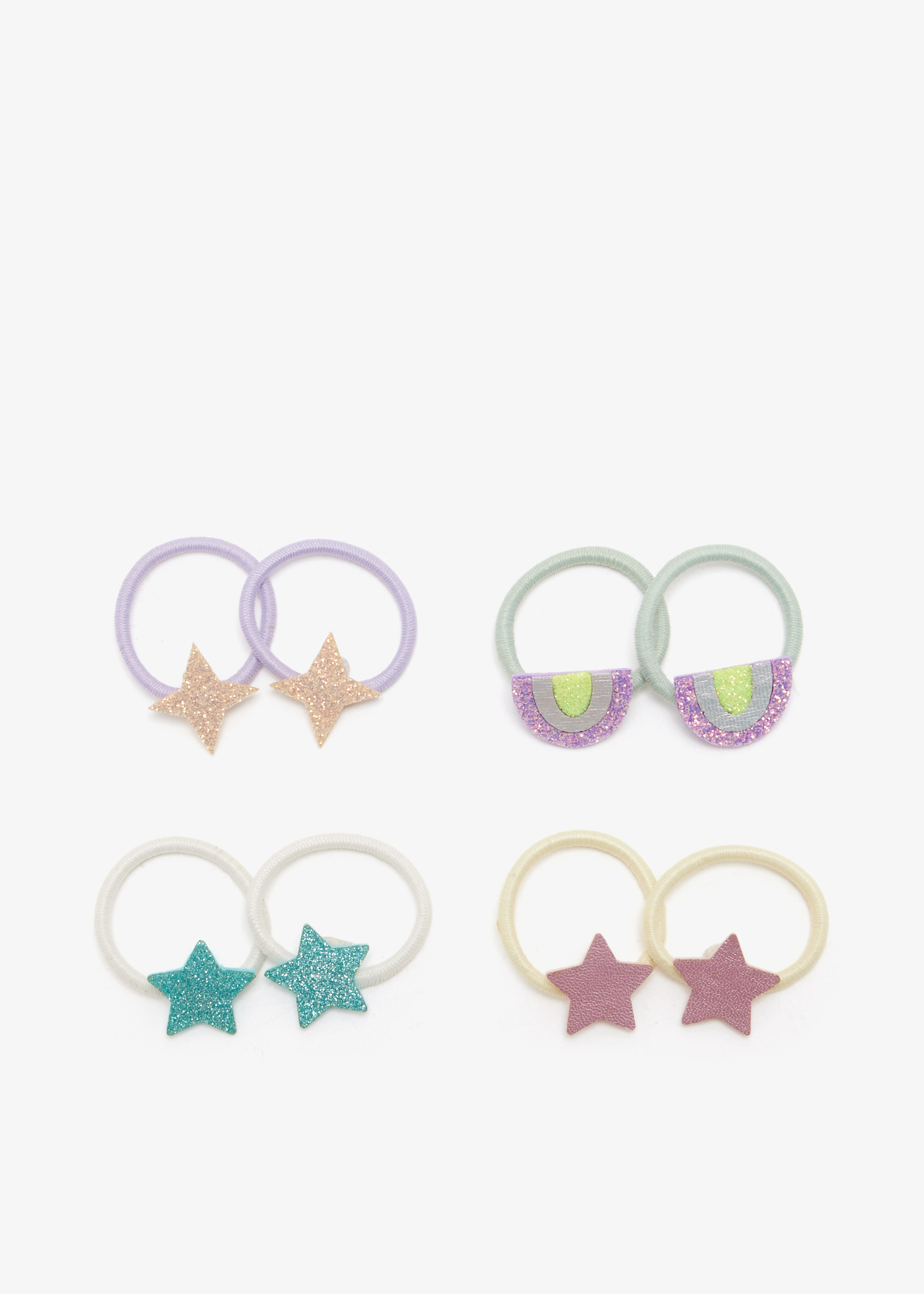 

Rainbow & Star mini ponies, Multicolored