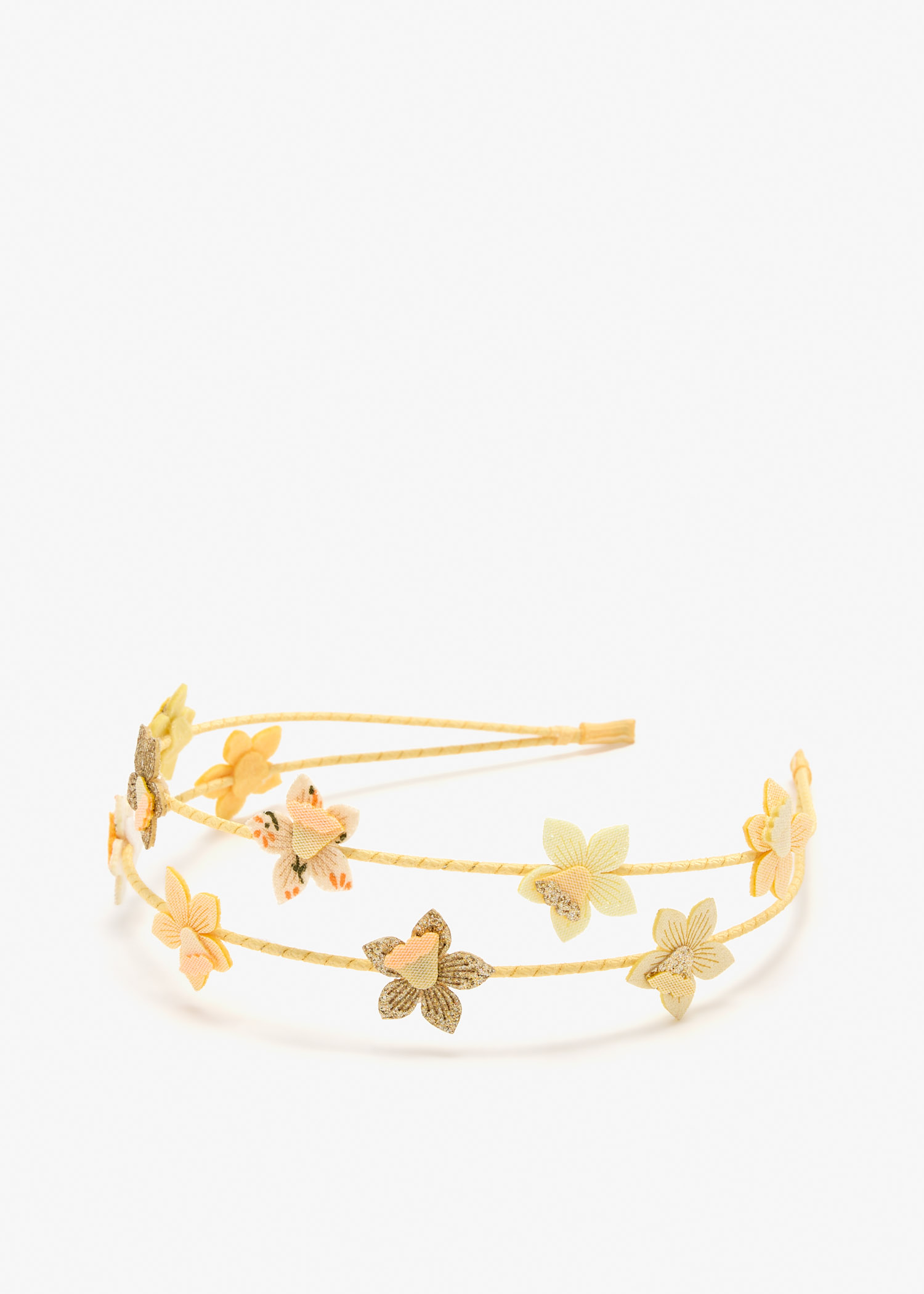 

Daffodil Double Alice headband, Yellow