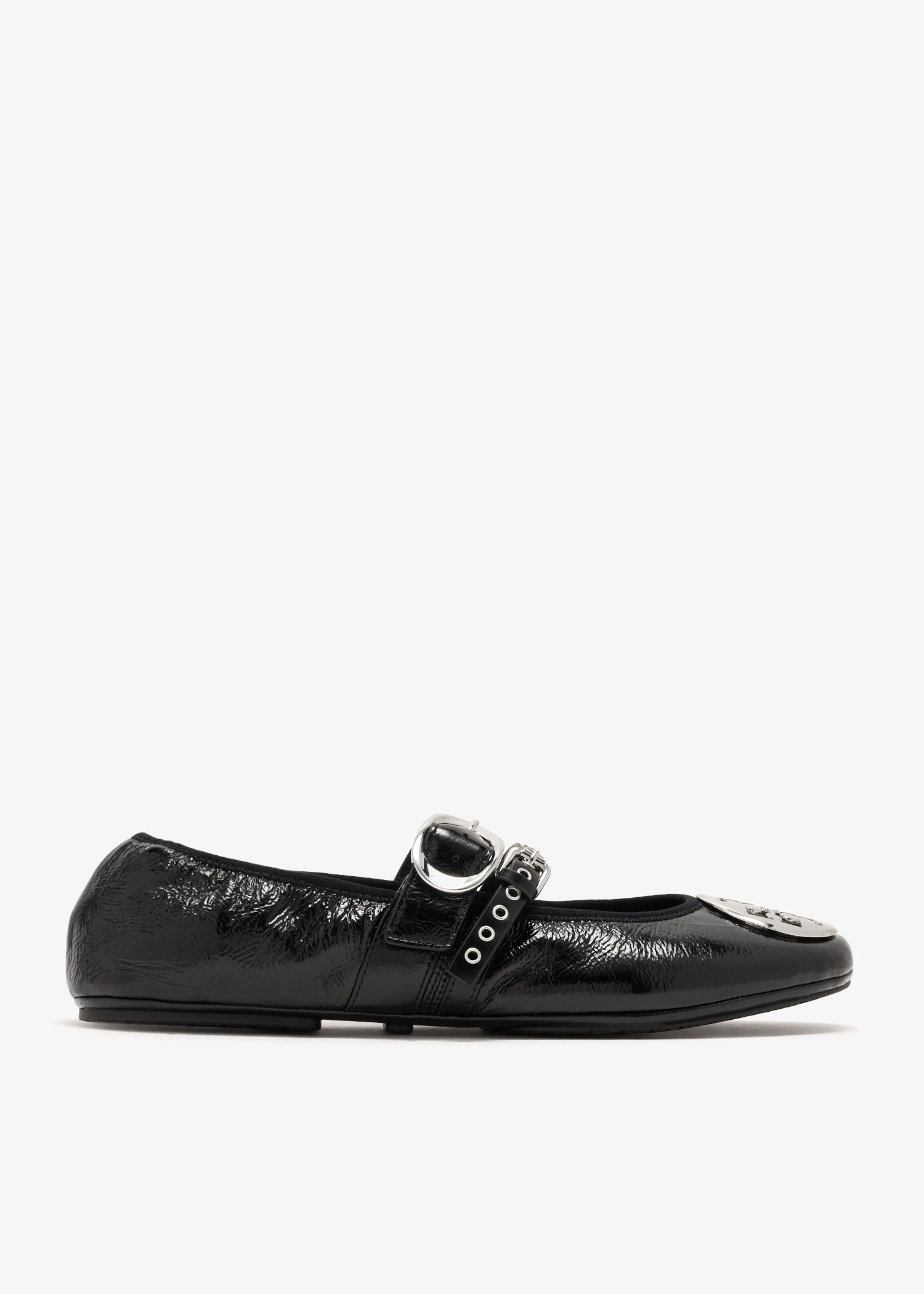 

Reva punk travel ballerinas, Black