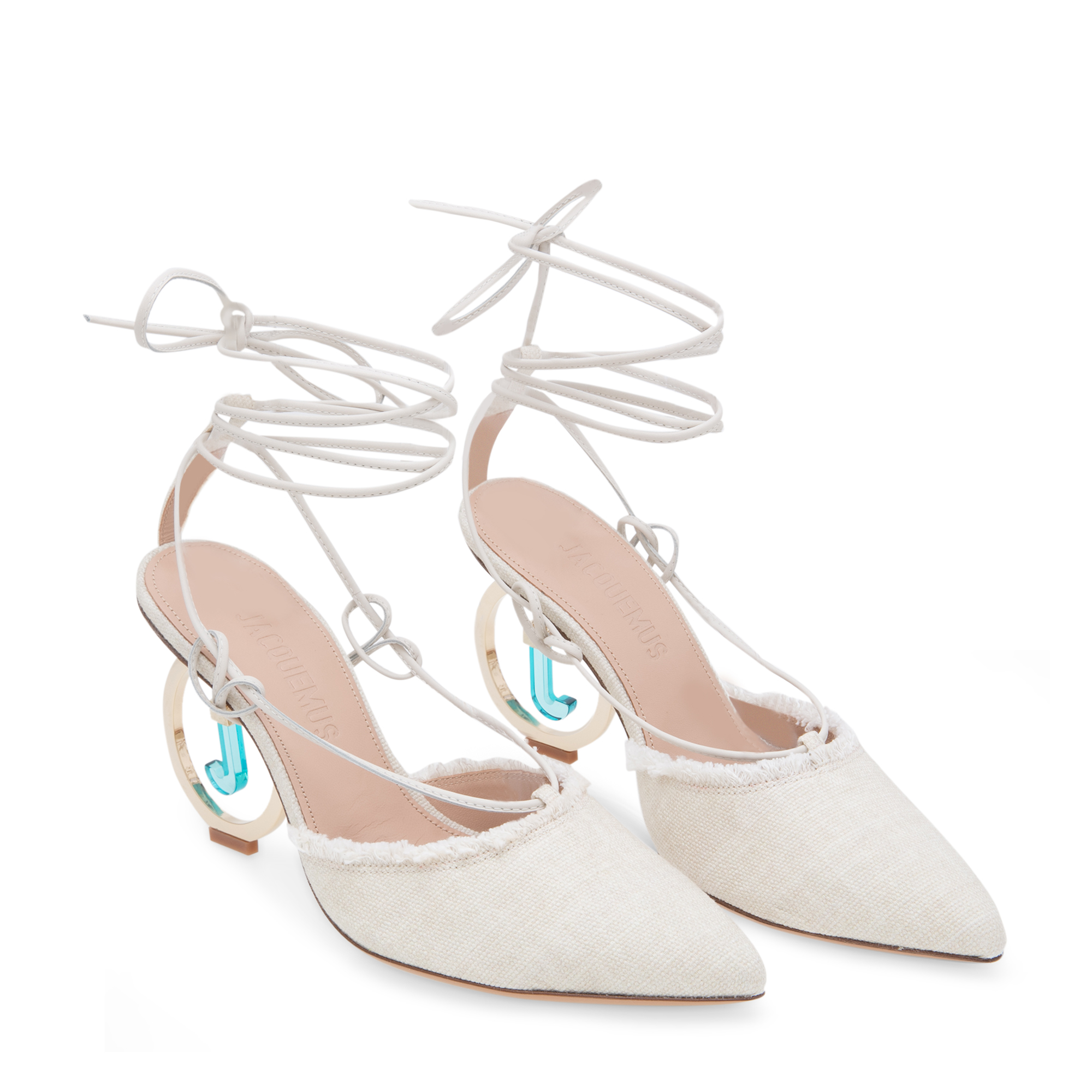 

Les Chaussures Riviera pumps, Beige