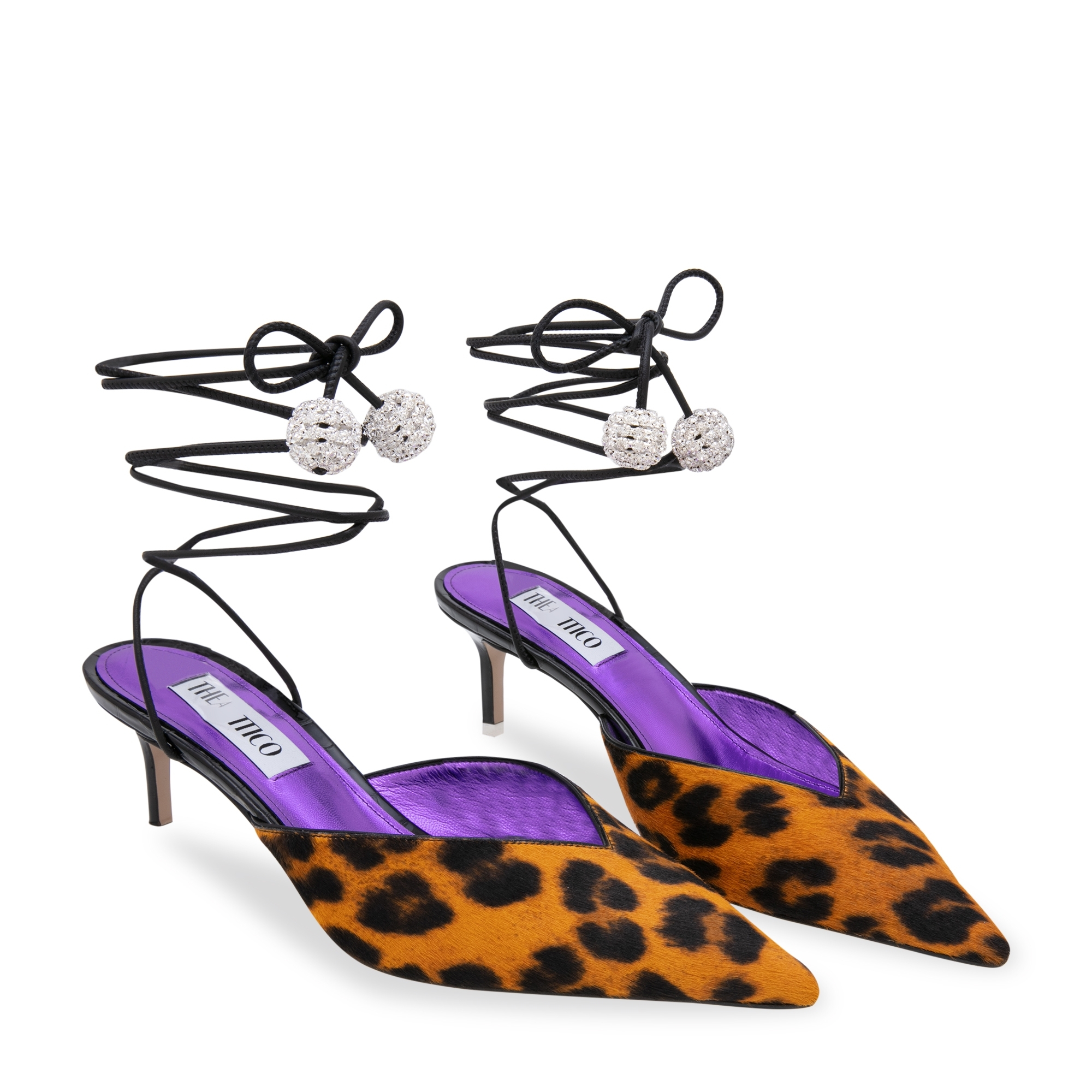 

Point-toe pumps, Multi-coloured