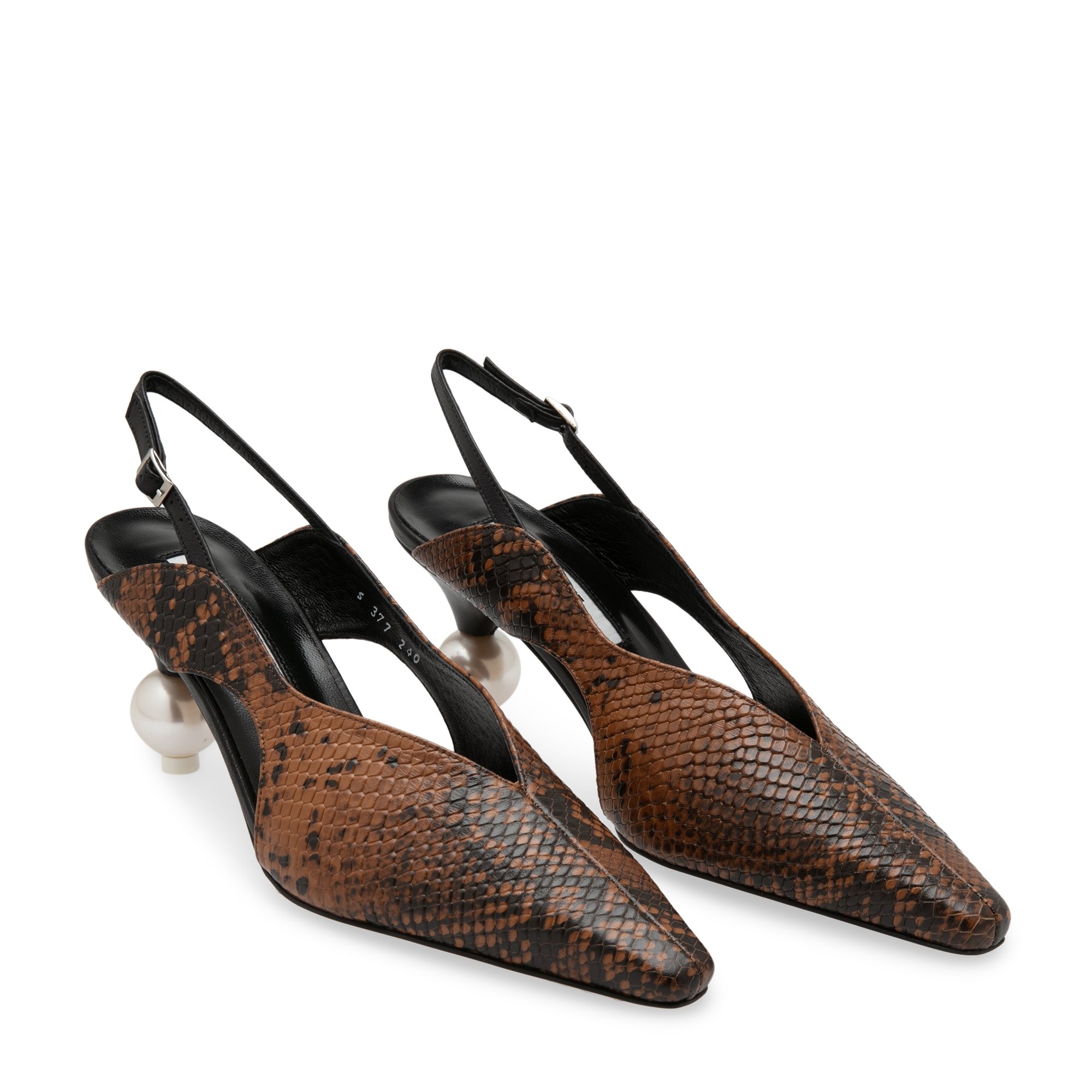 

Doreen slingback pumps, Animal print