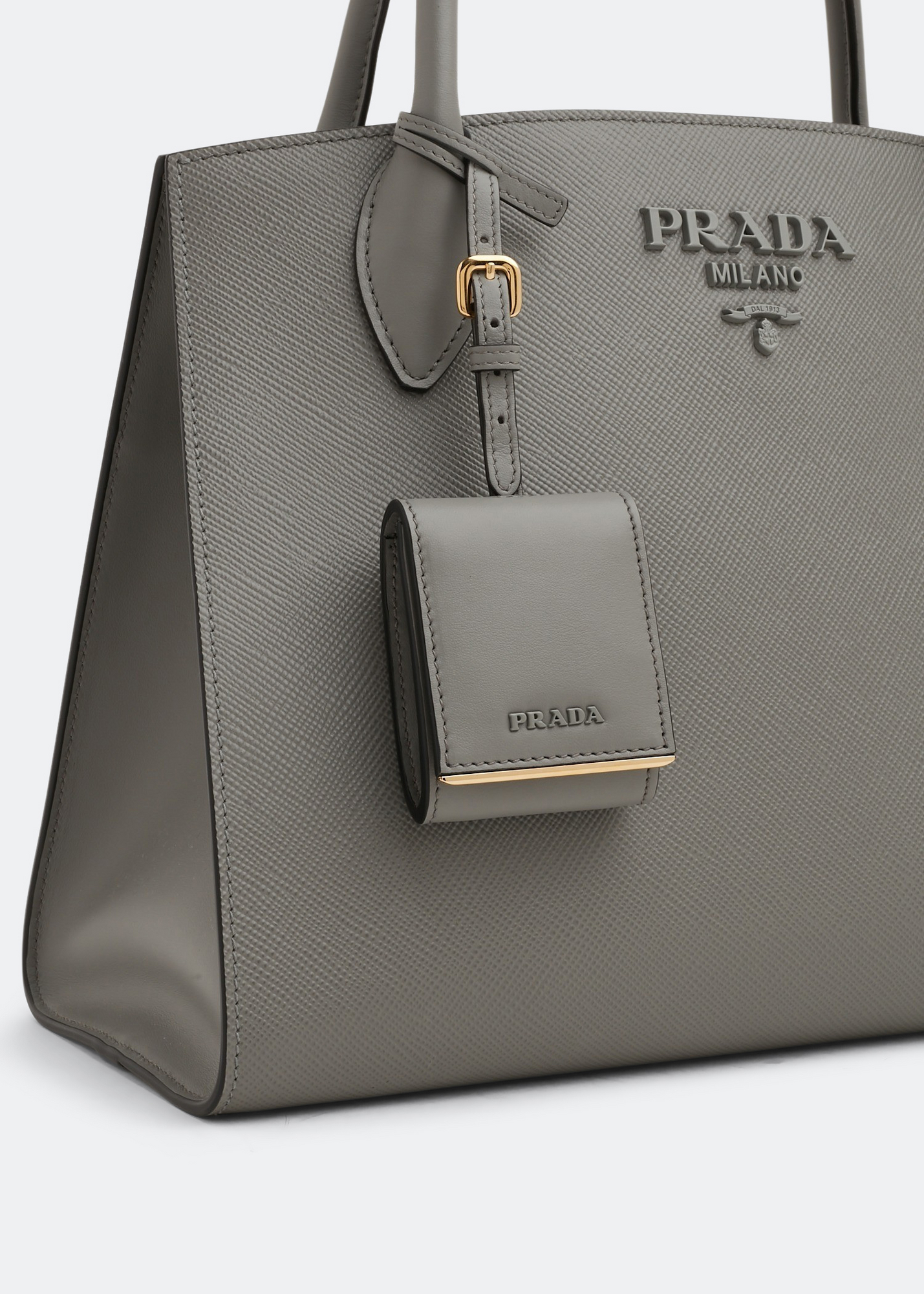 

Medium Monochrome bag, Grey