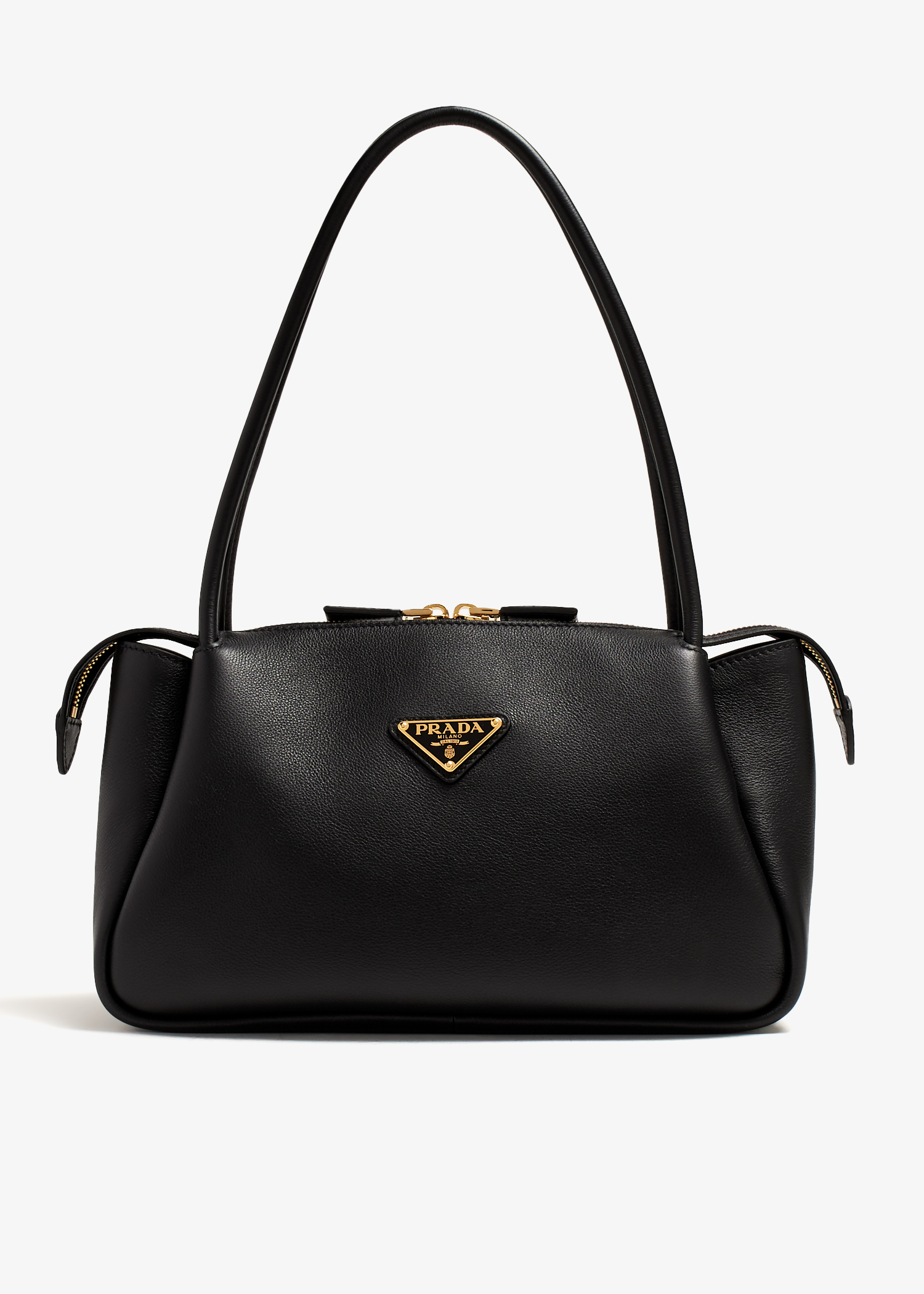 

Prada Darling medium leather handbag, Black