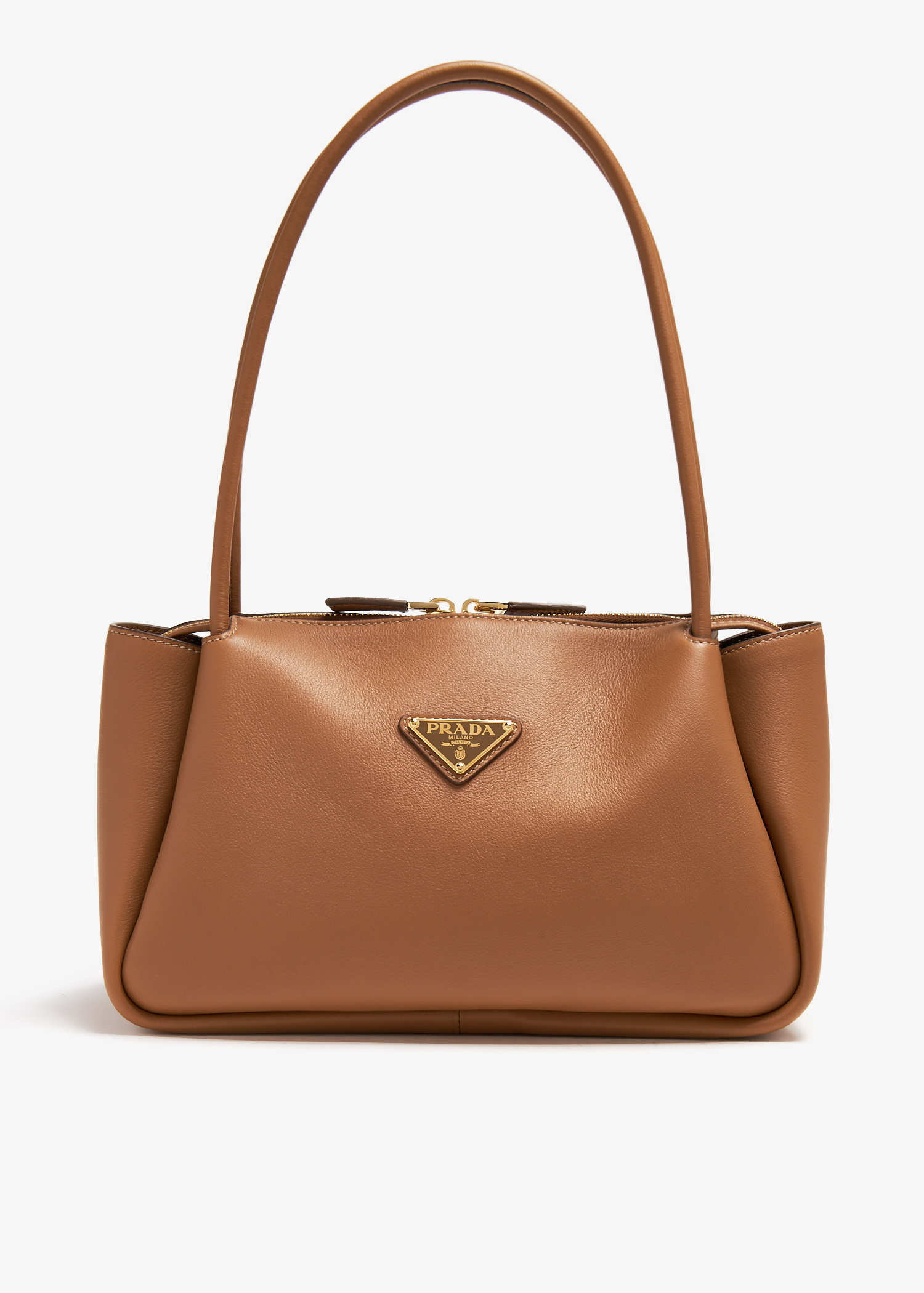 

Prada Darling medium leather handbag, Brown