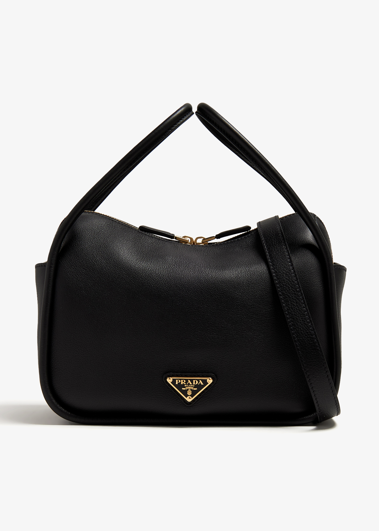

Prada Darling leather handbag, Black