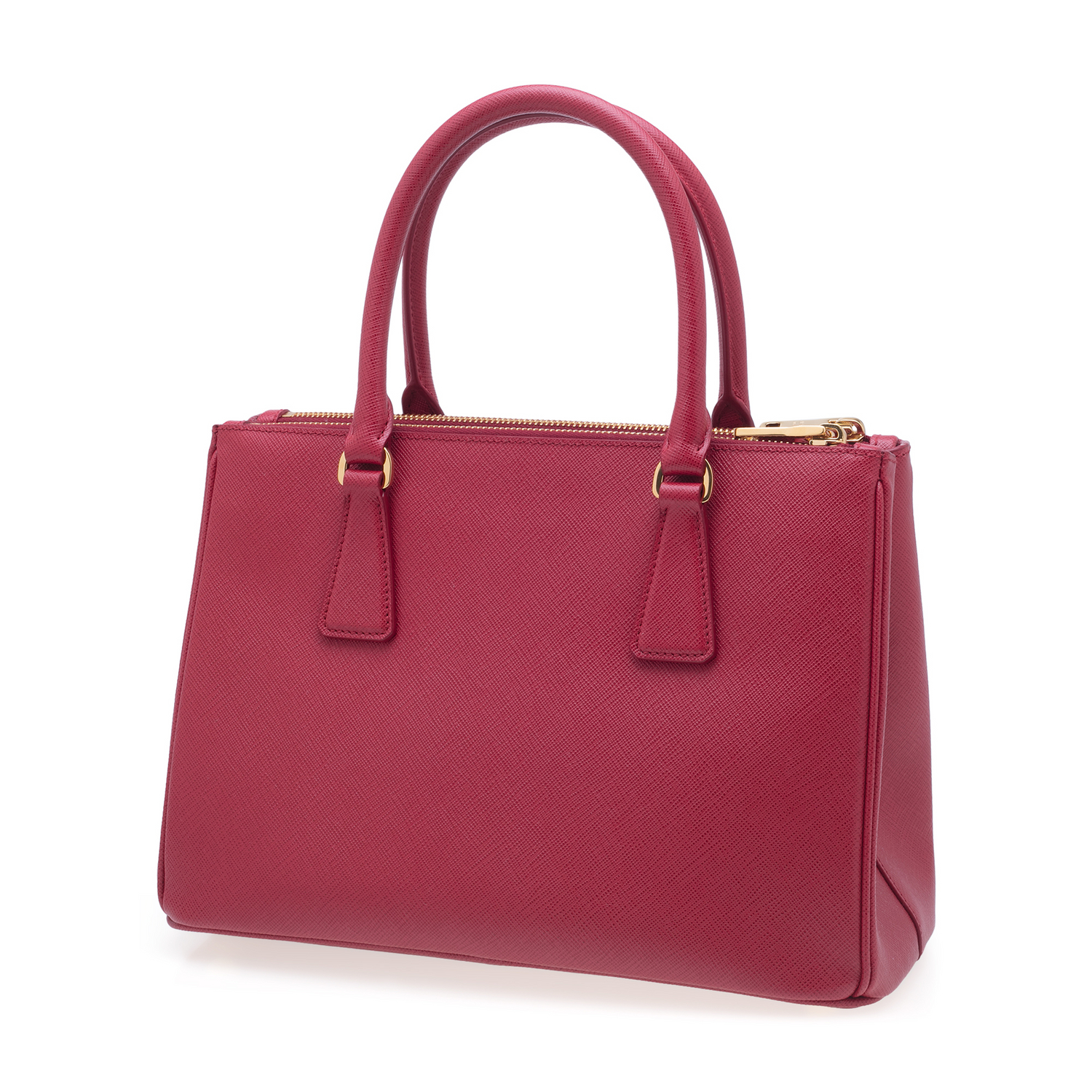 

Galleria small leather bag, Red