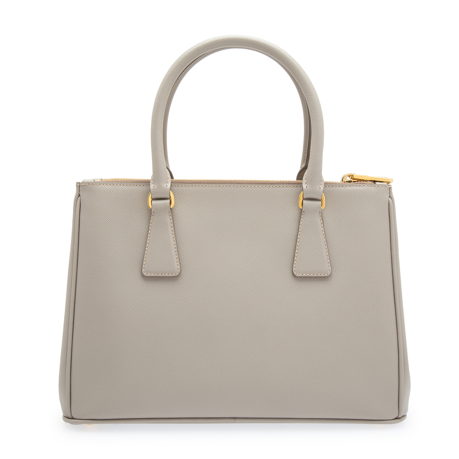 

Galleria small leather bag, Grey