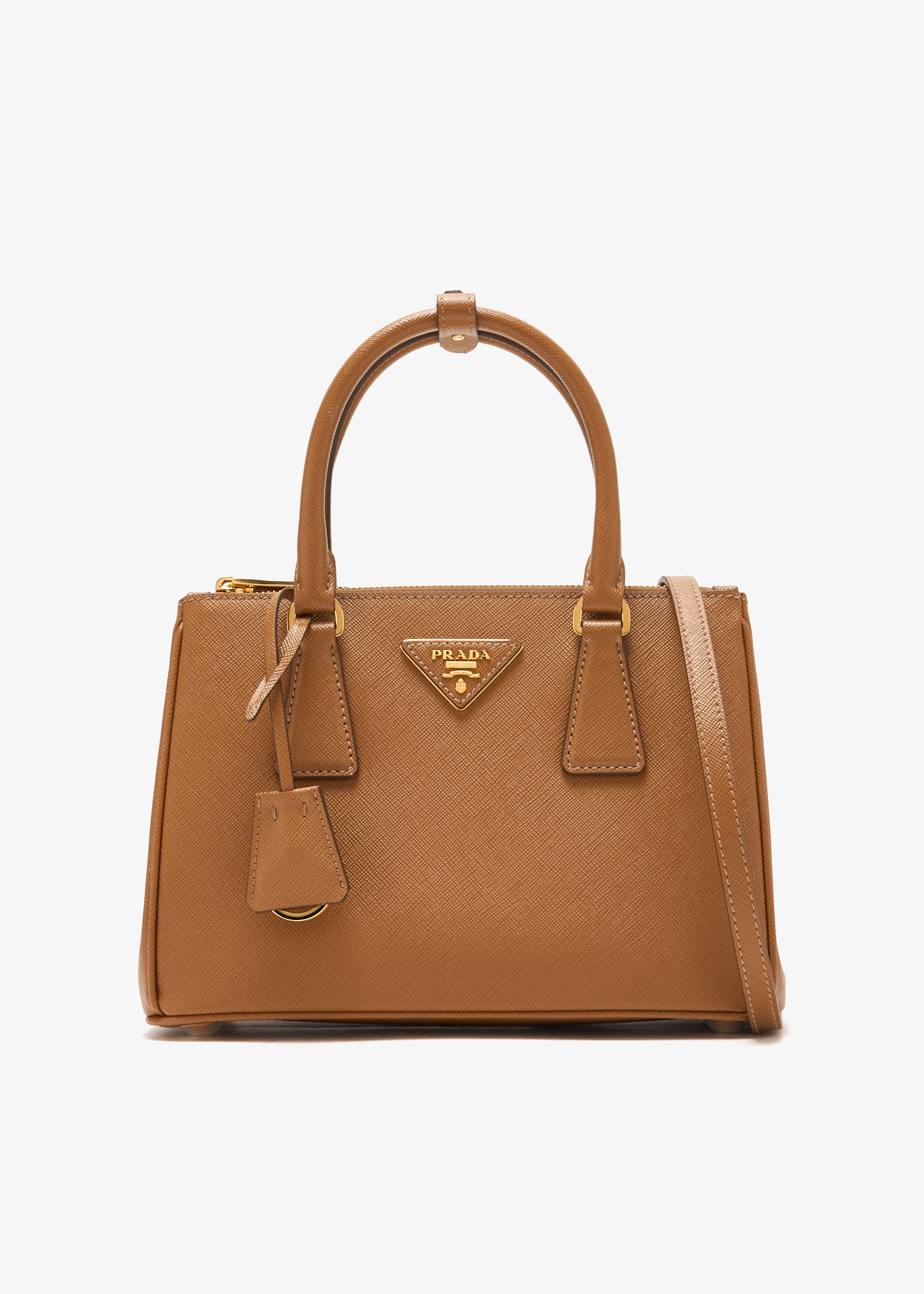 

Prada Galleria small leather bag, Brown