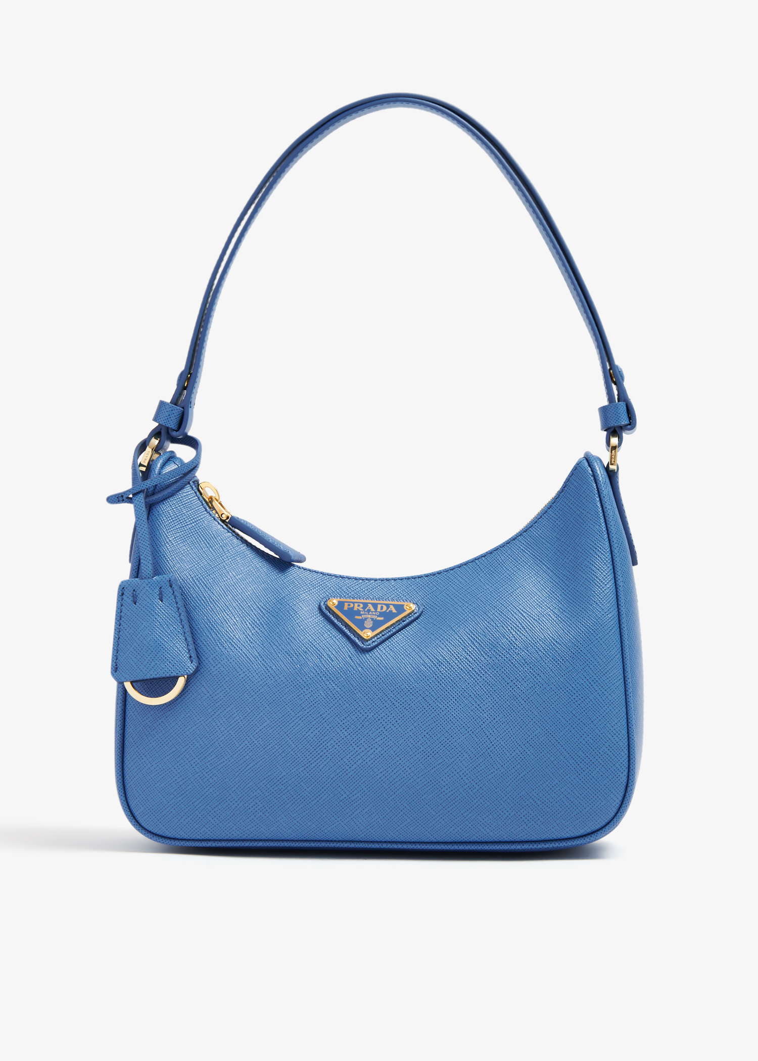 

Re-Edition Saffiano leather mini bag, Blue