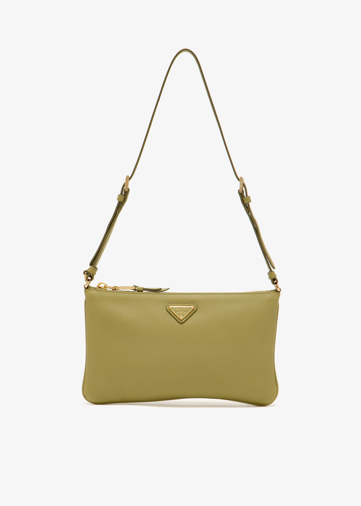 

Leather pouch, Green