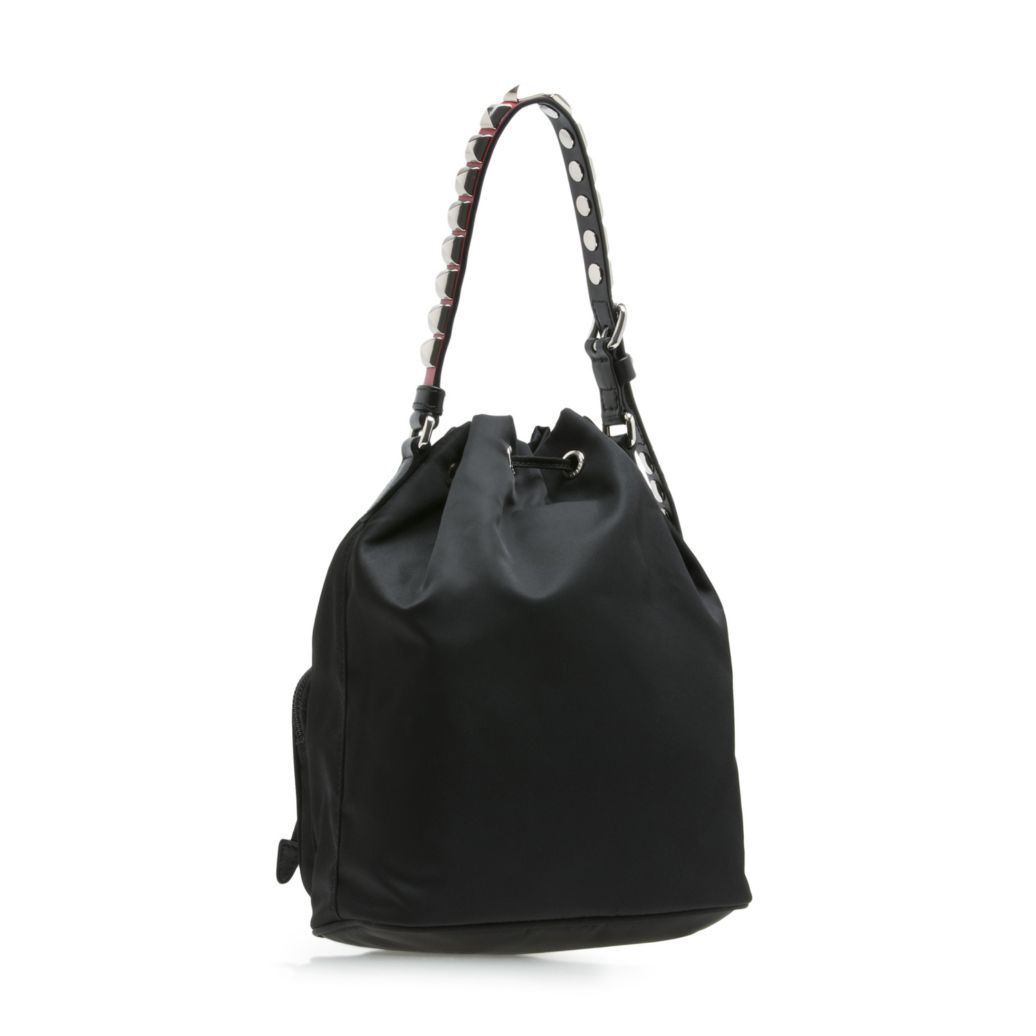 

Duet fabric shoulder bag, Black