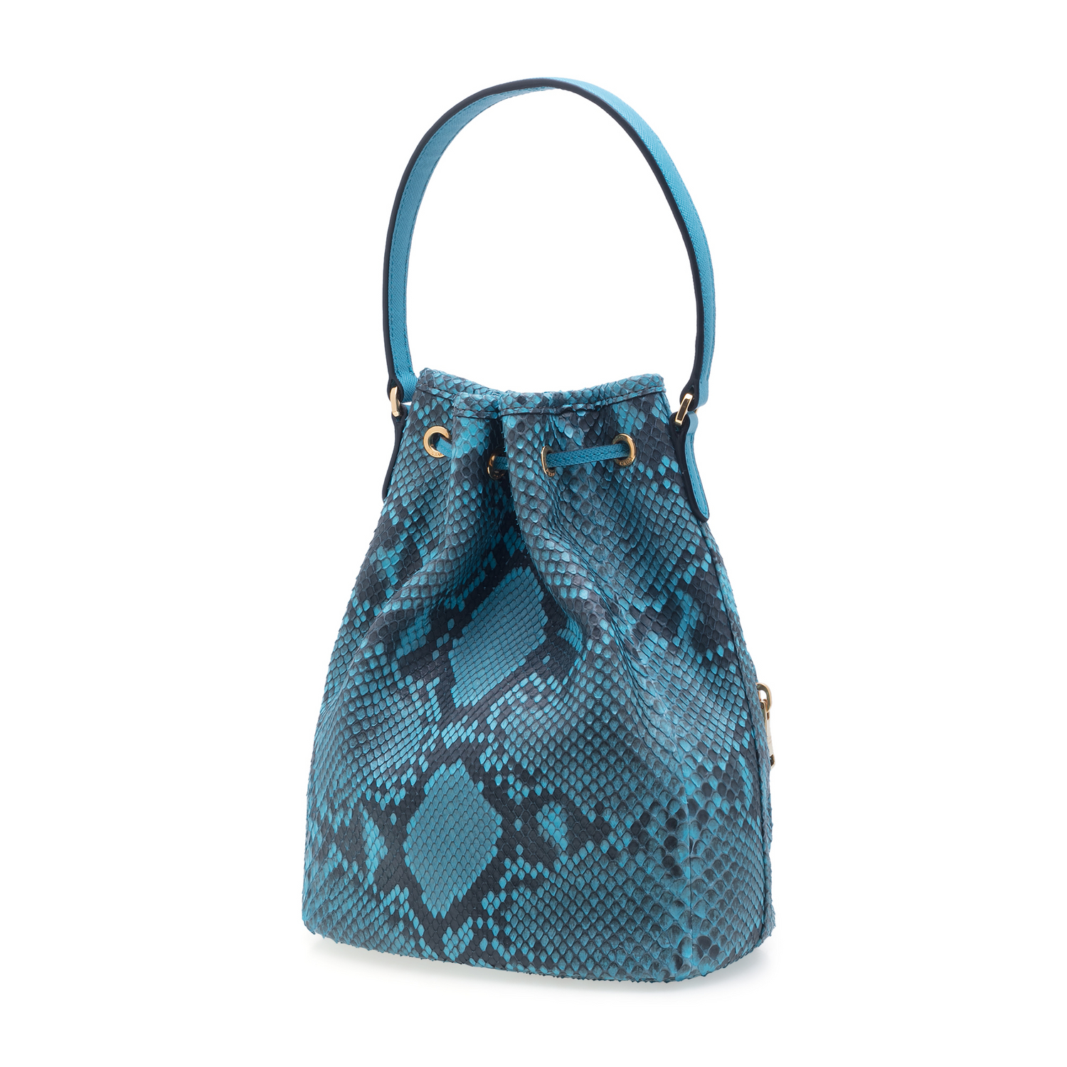 

Duet fabric shoulder bag, Blue