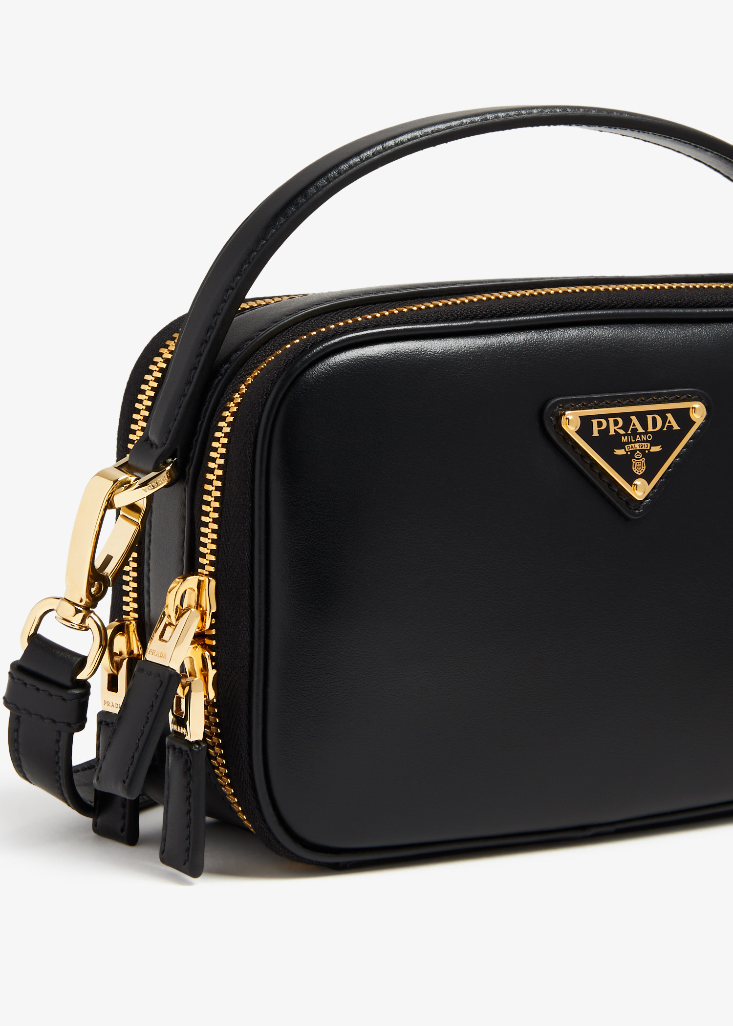 

Leather mini-bag, Black
