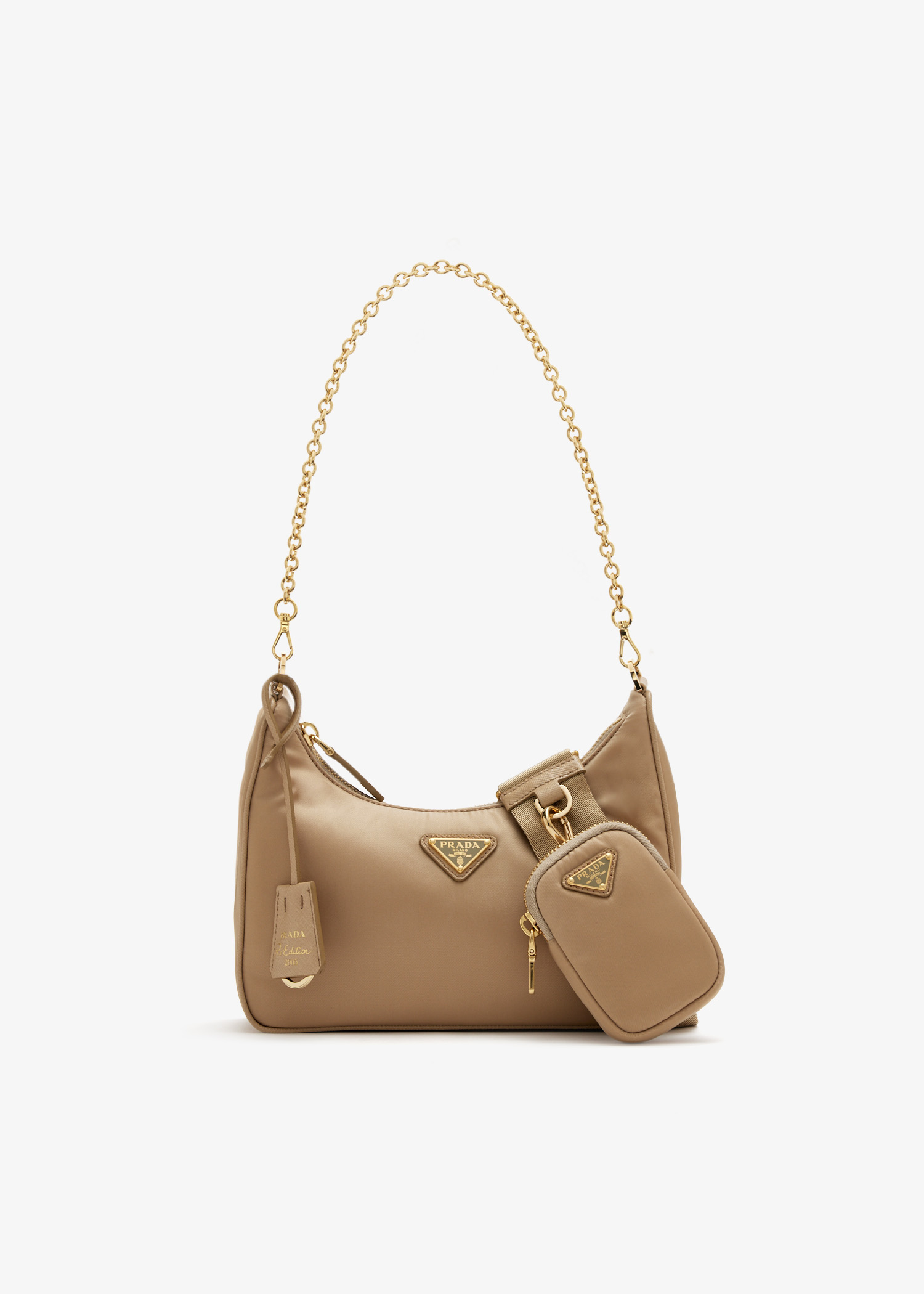 

Prada Re-Edition 2005 Re-Nylon bag, Beige