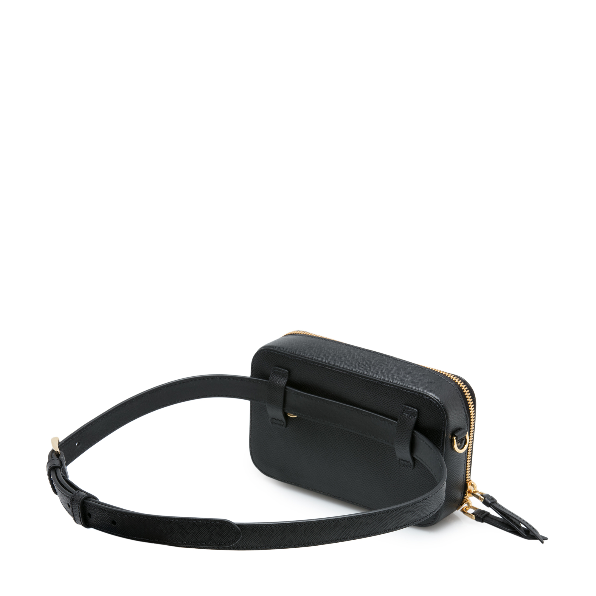 

Odette leather belt bag, Black