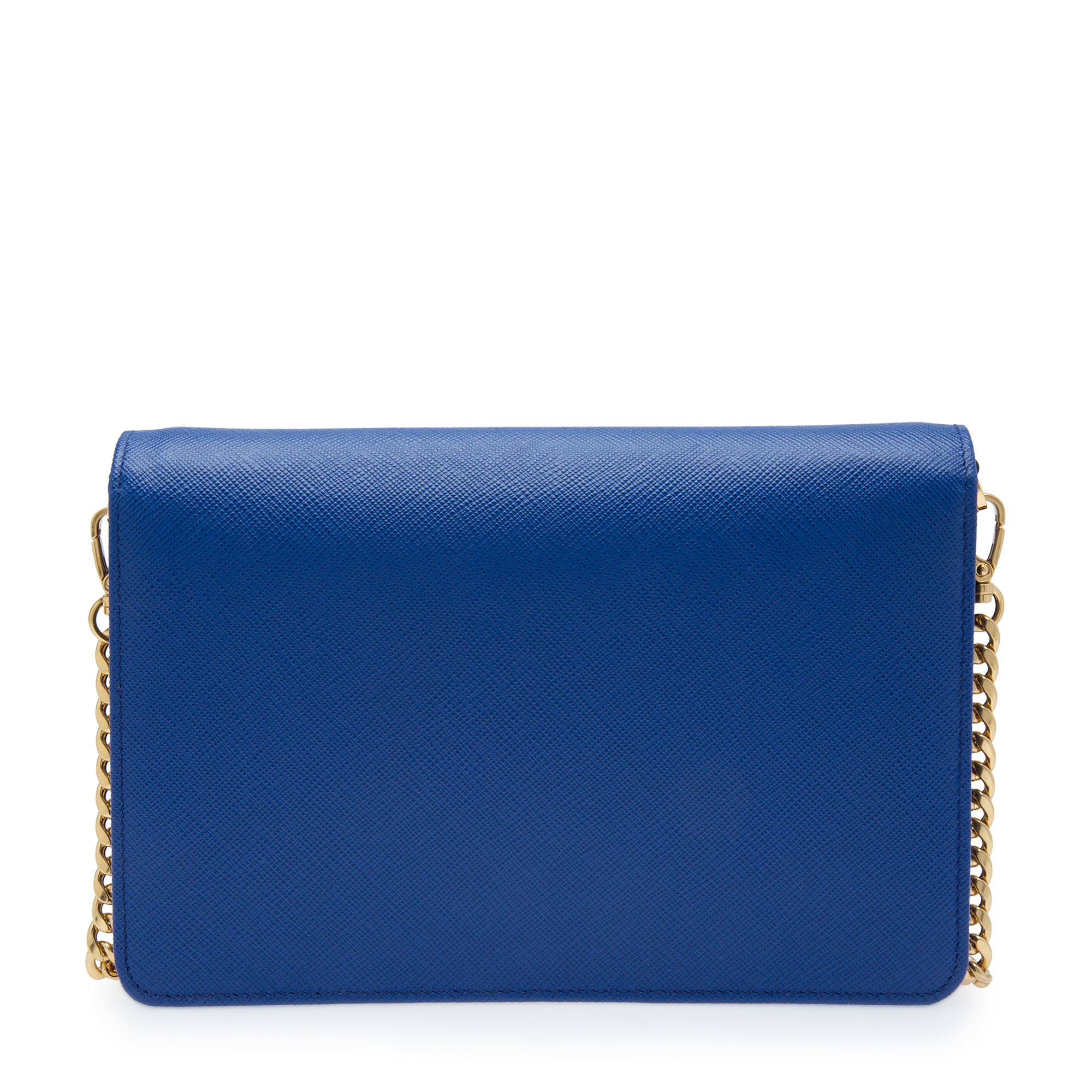 

Monochrome shoulder bag, Blue
