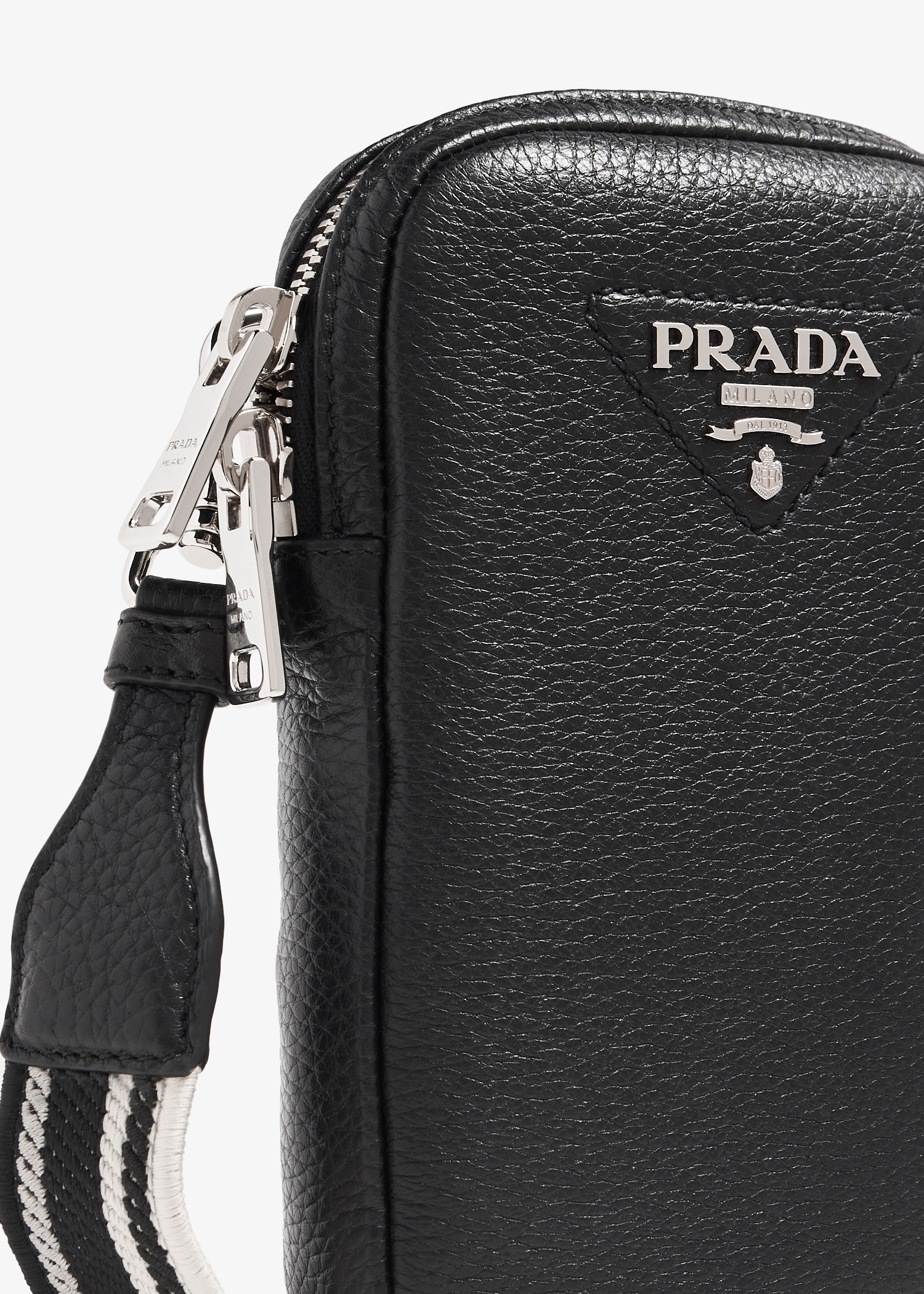 

Leather mini-bag, Black