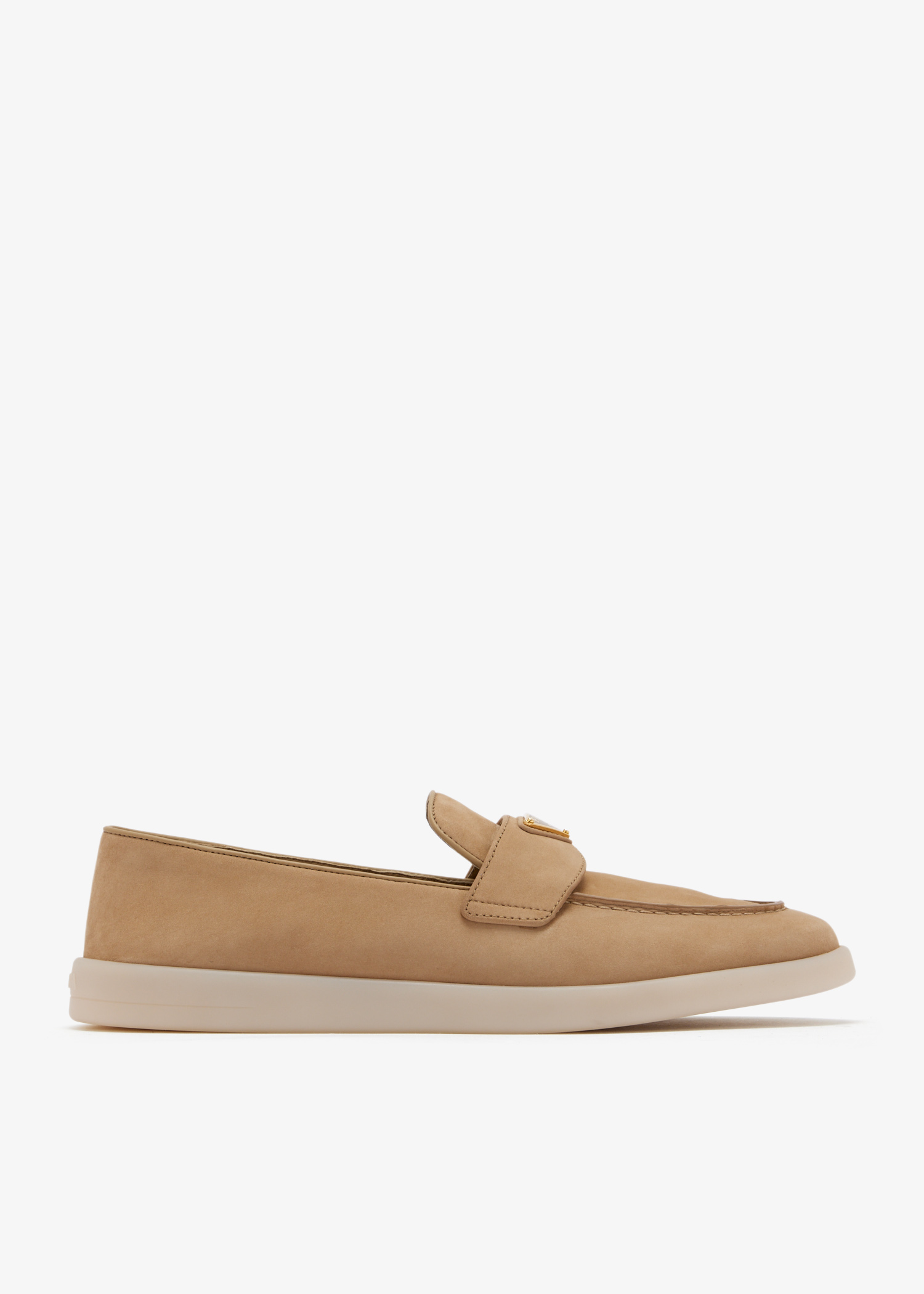 

Nubuck loafers, Beige
