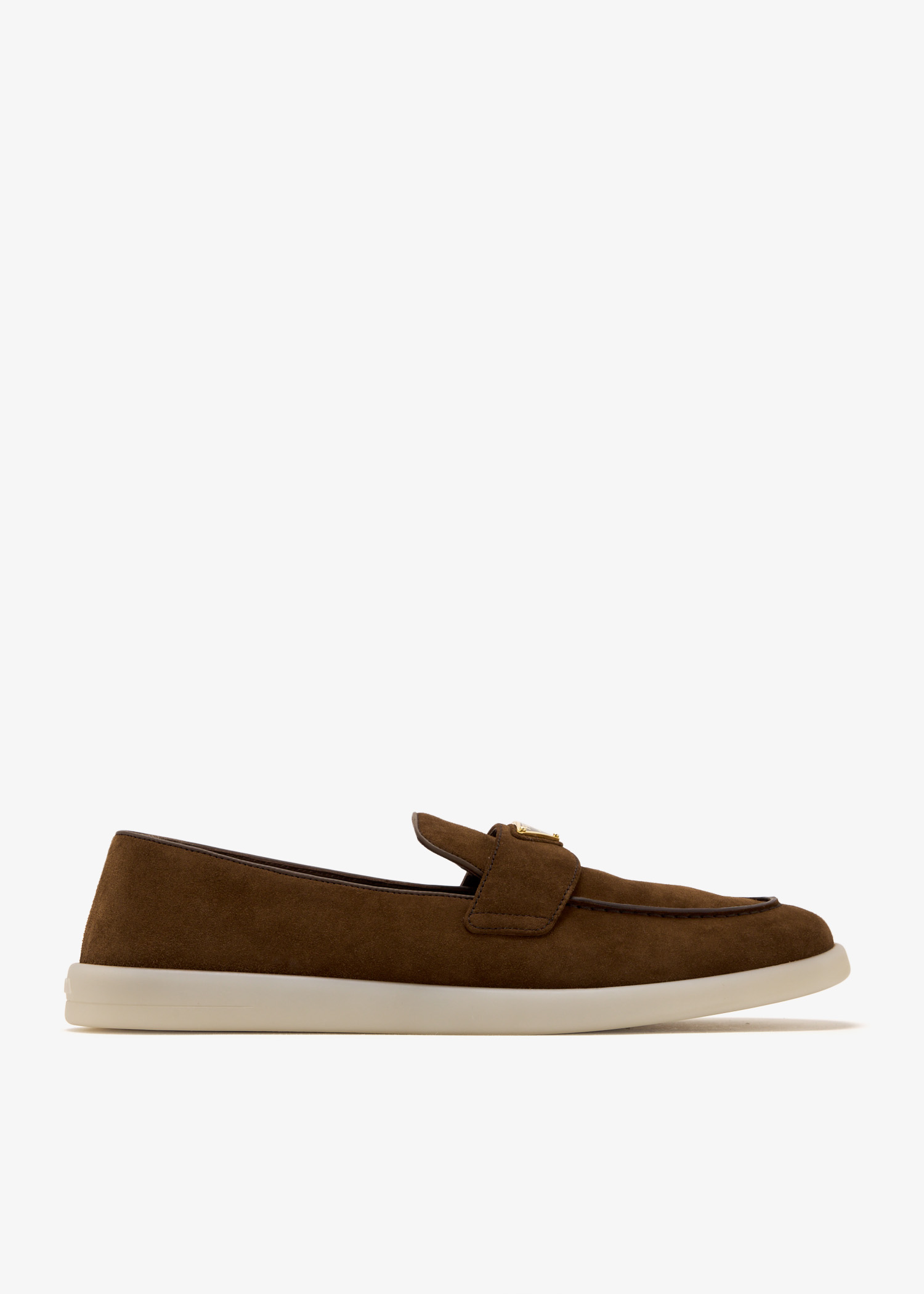 

Suede loafers, Brown