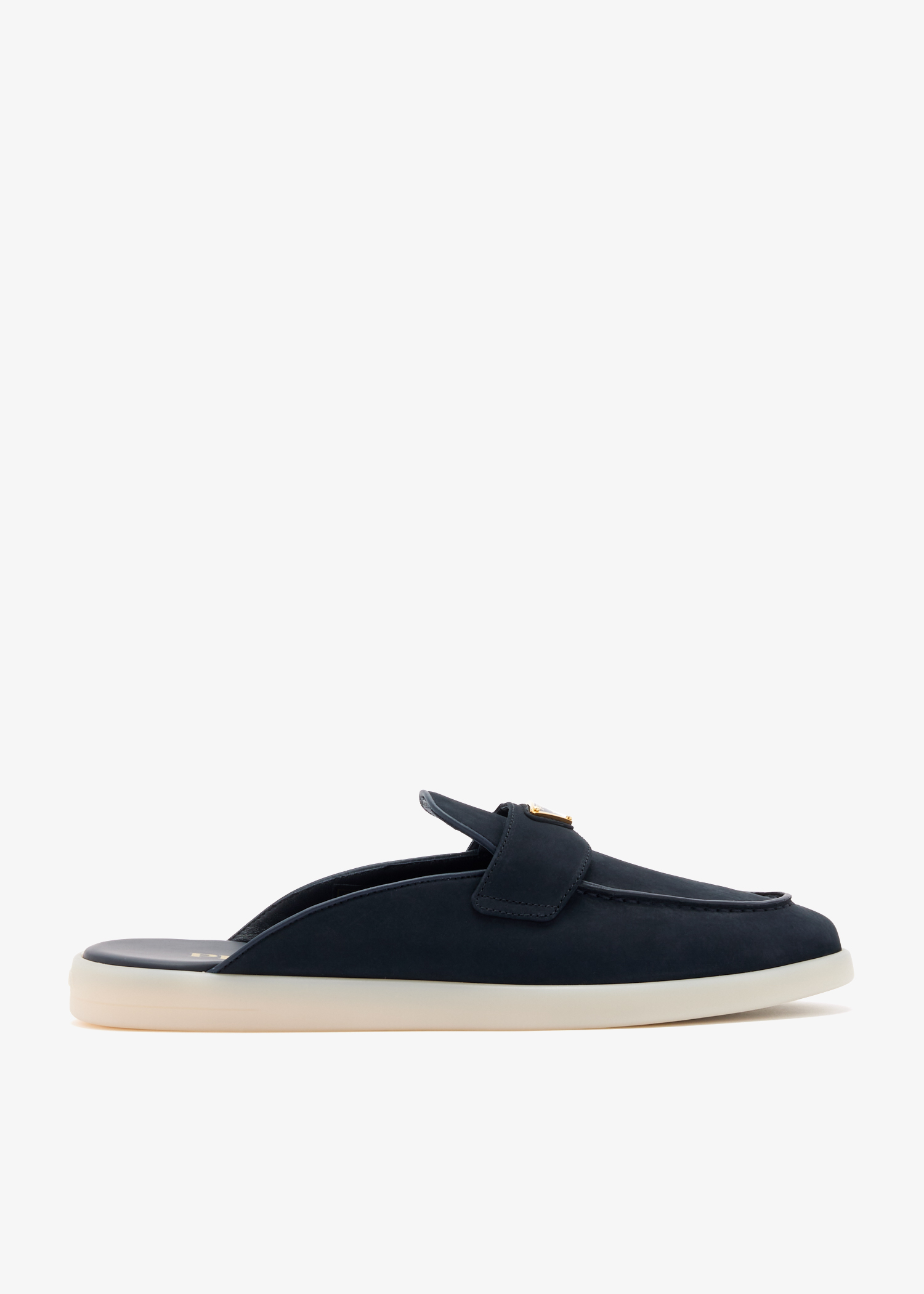 

Nubuck mules, Navy