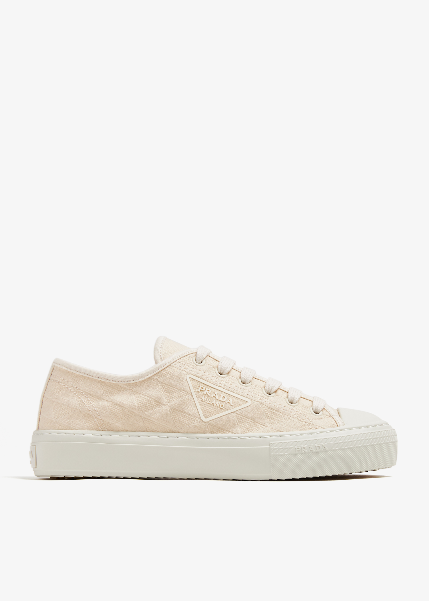 

Fabric sneakers, Beige