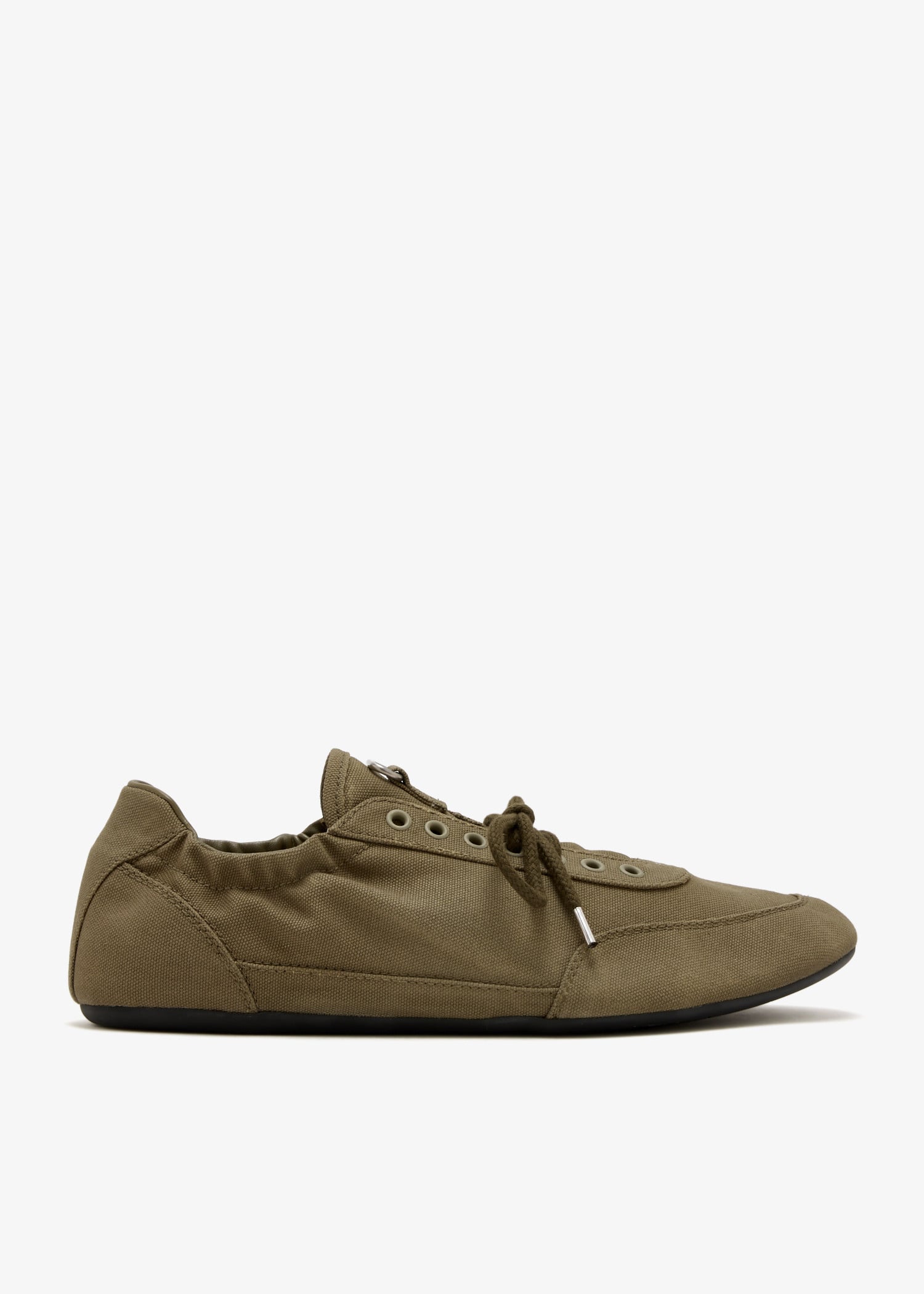 

Collapse canvas sneakers, Khaki