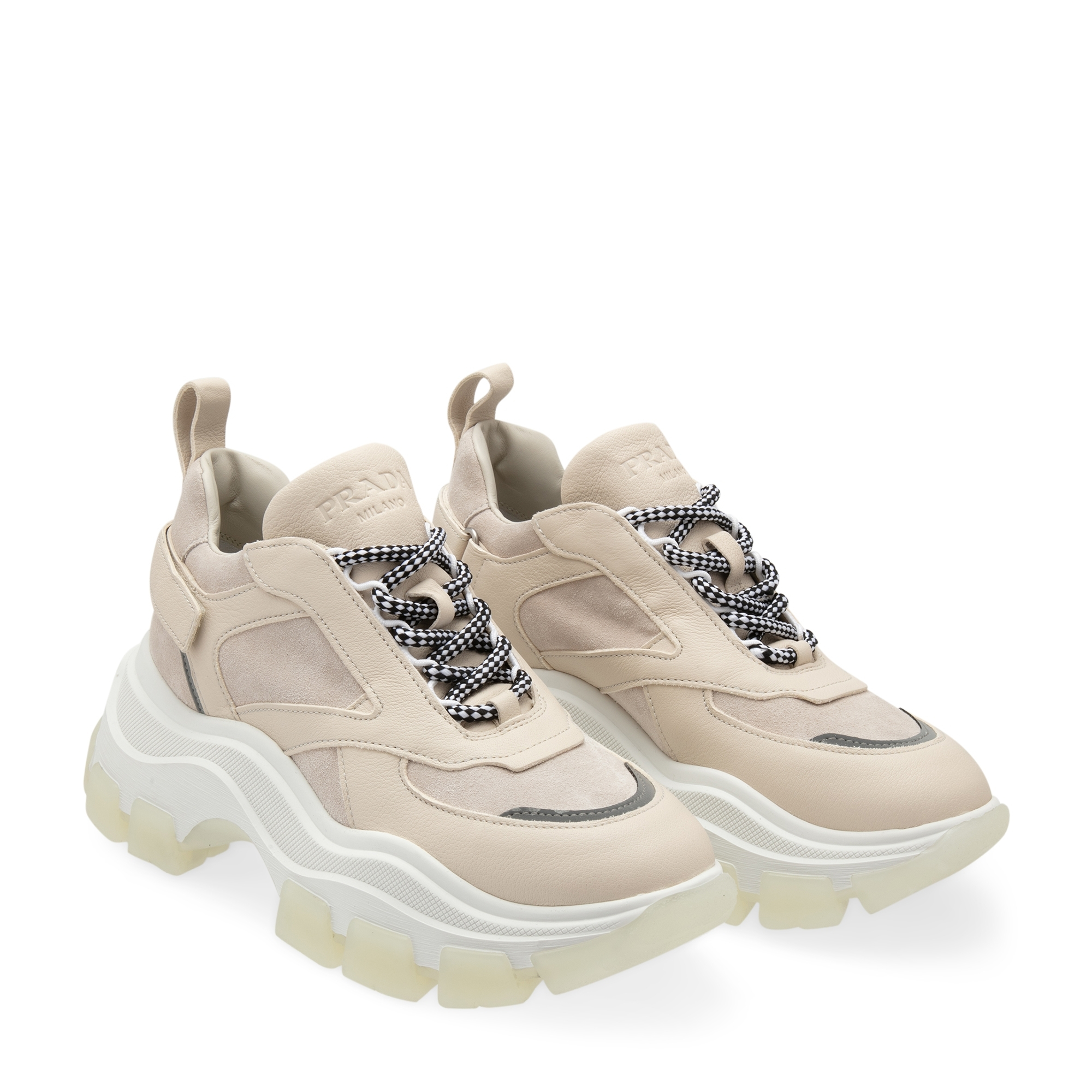 

Block sneakers, White