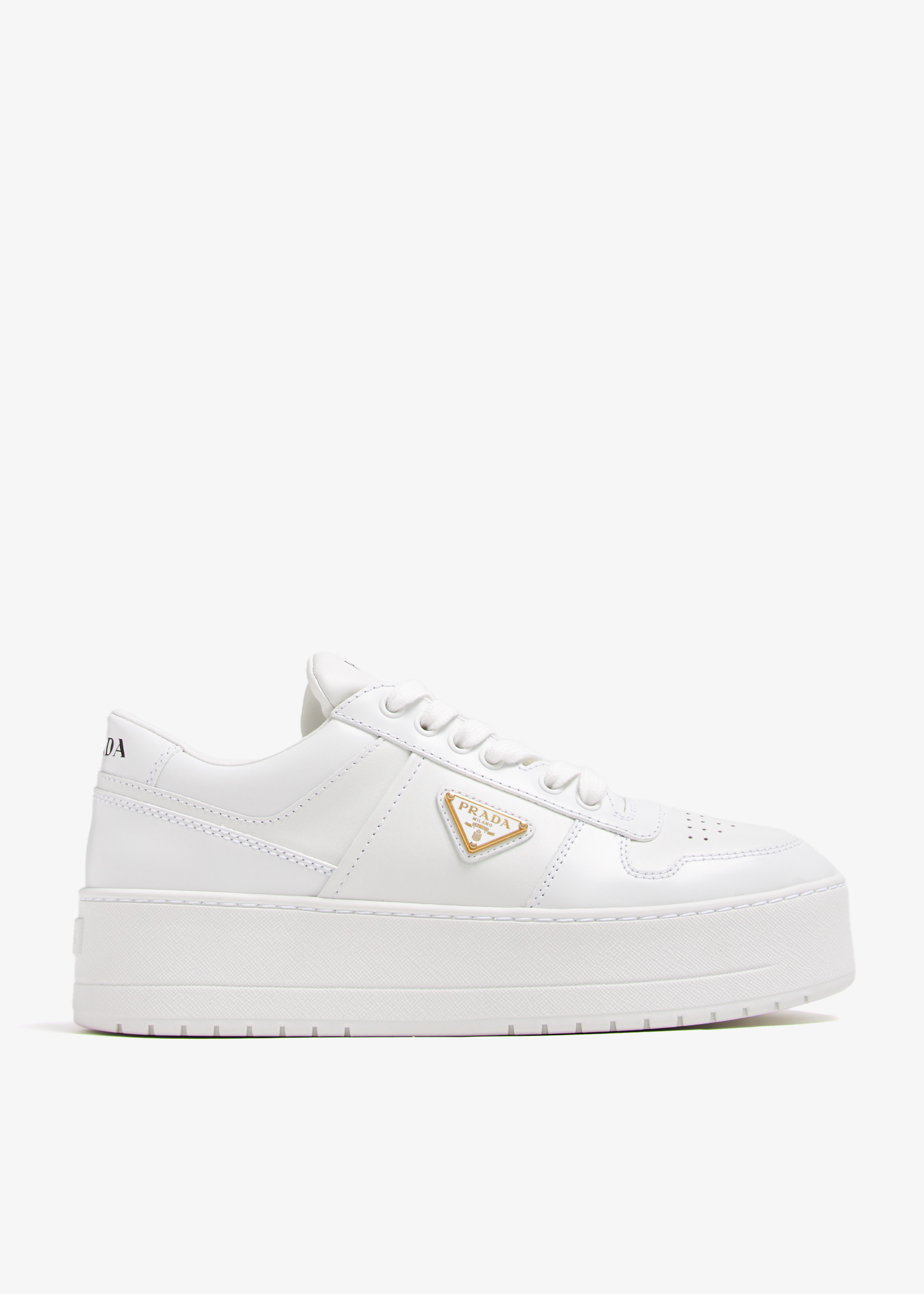 

Downtown Bold leather sneakers, White