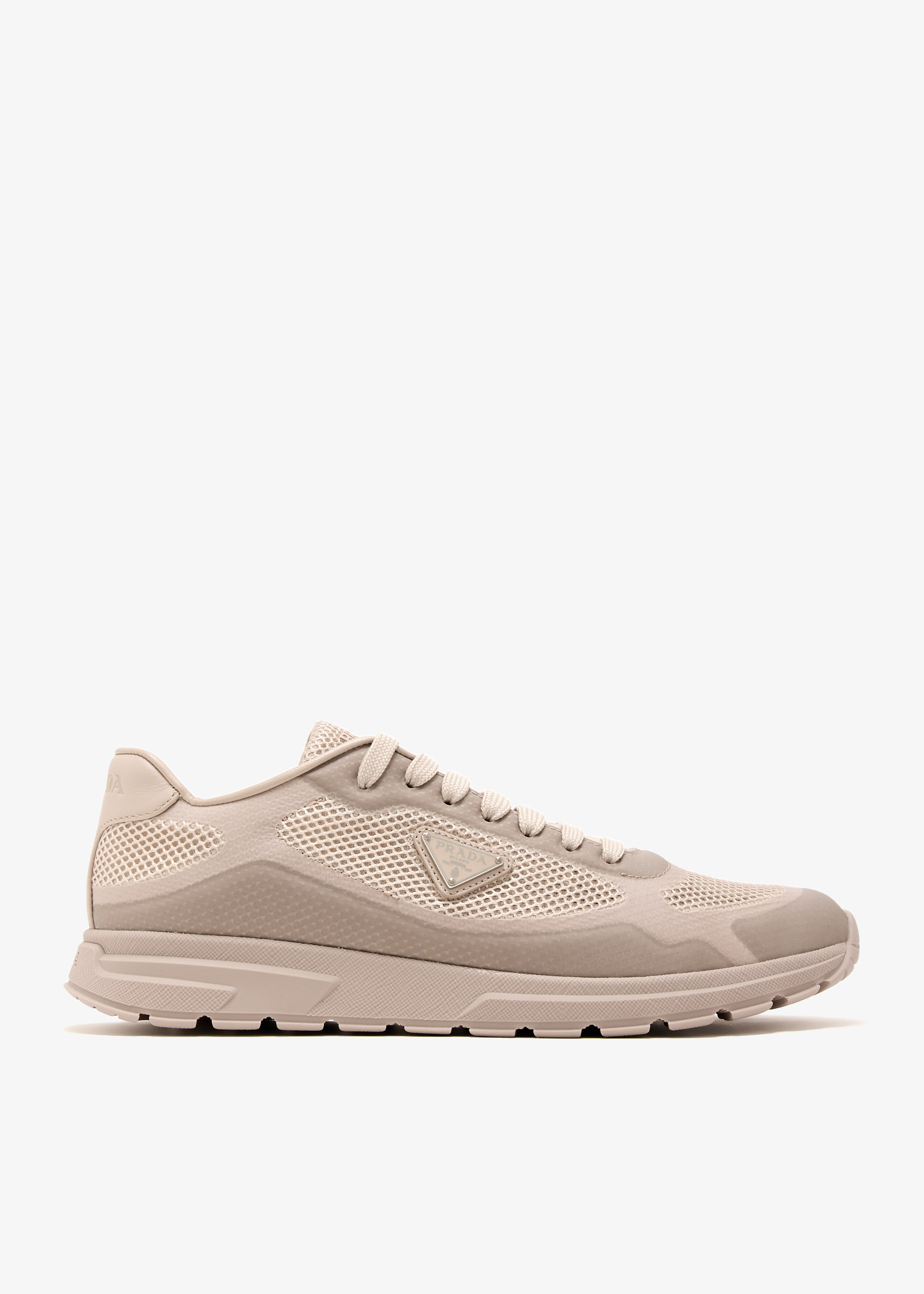 

Prax 2.0 fabric and mesh sneakers, Beige