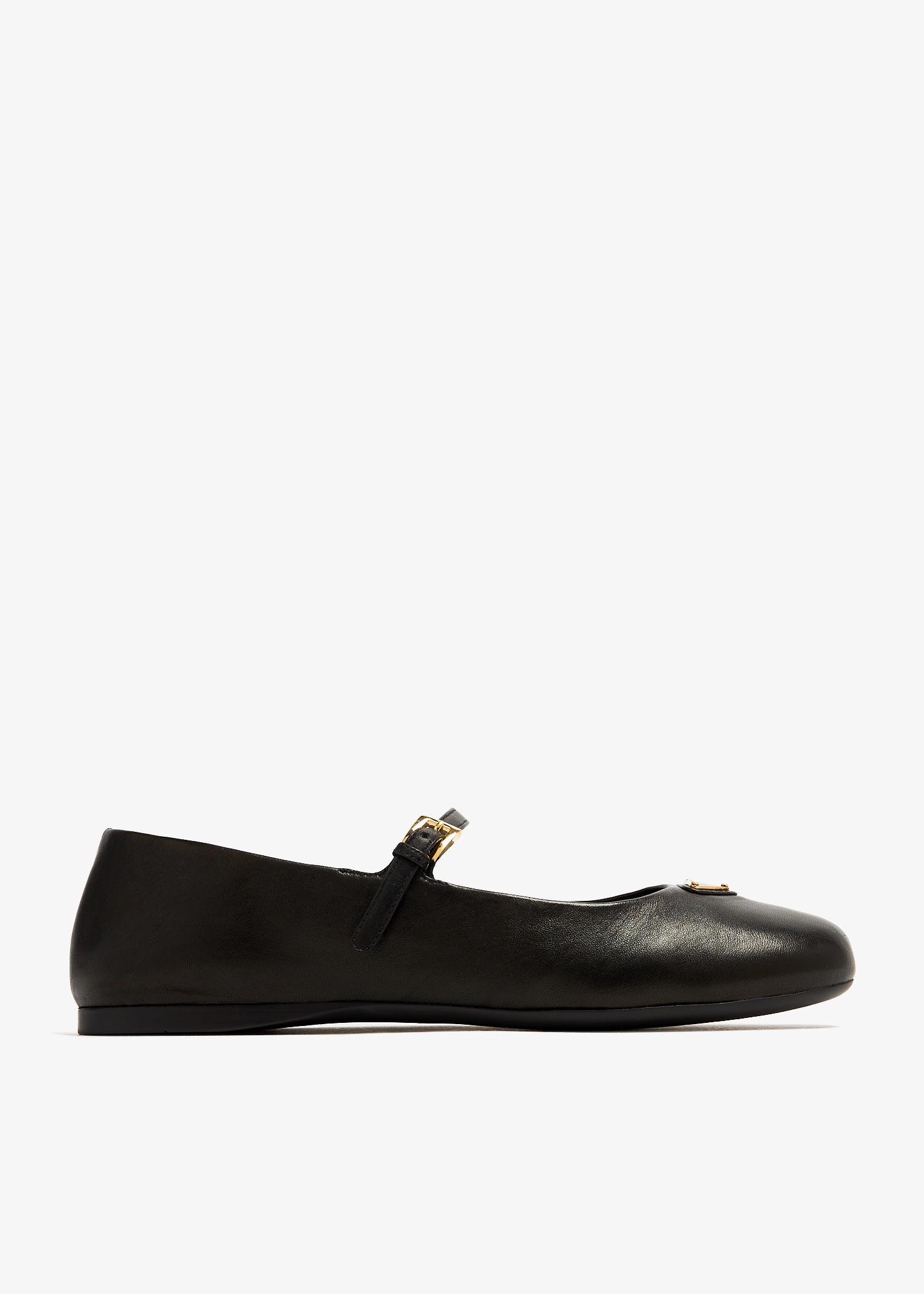 

Nappa leather ballerinas, Black