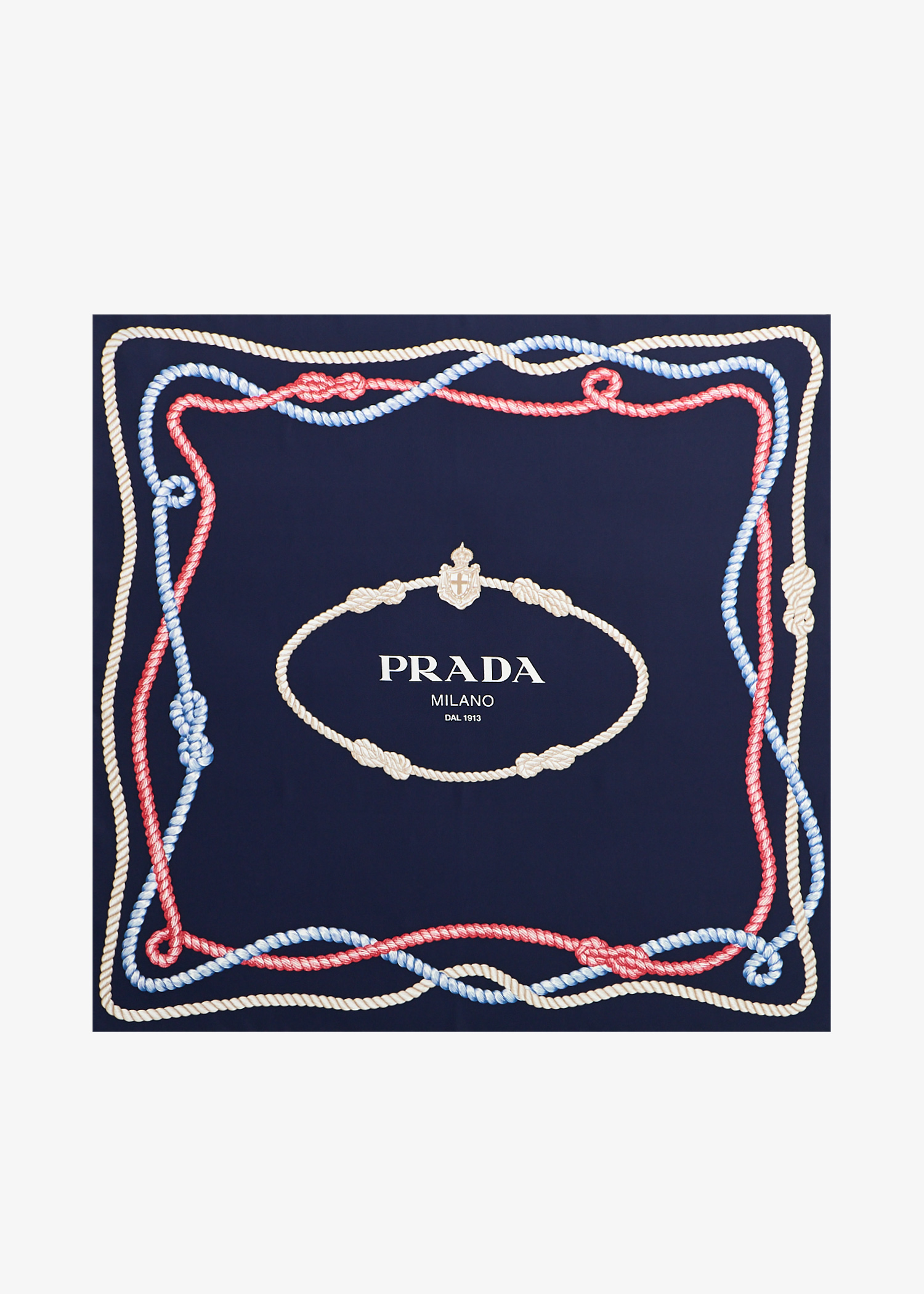 

Printed silk twill scarf