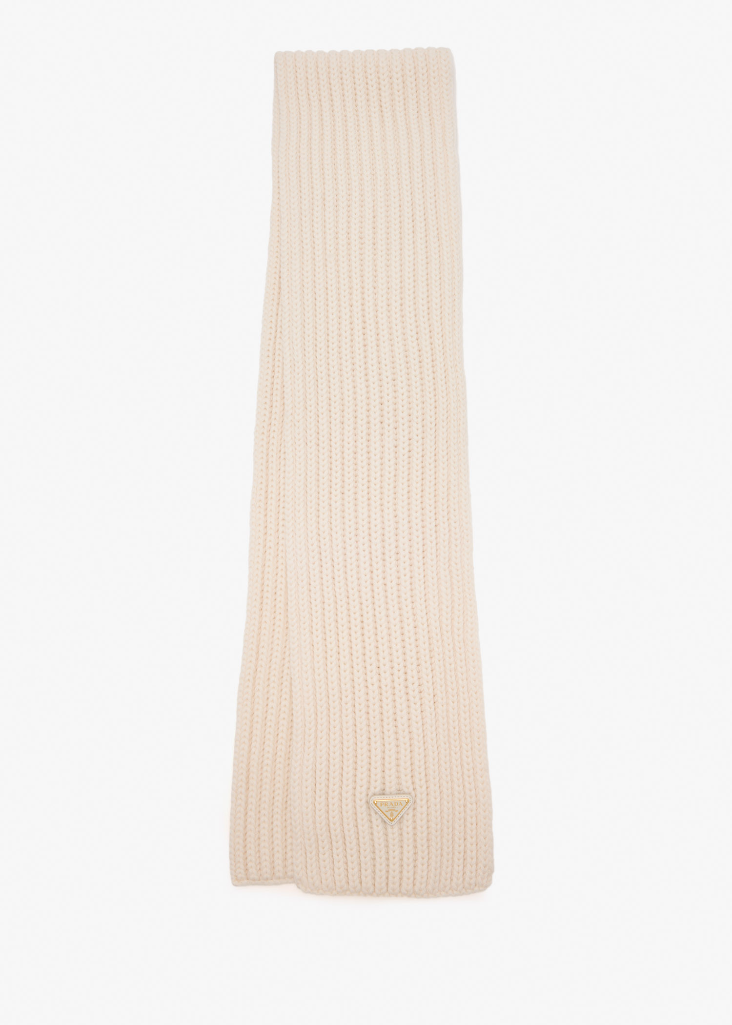 

Wool scarf, White