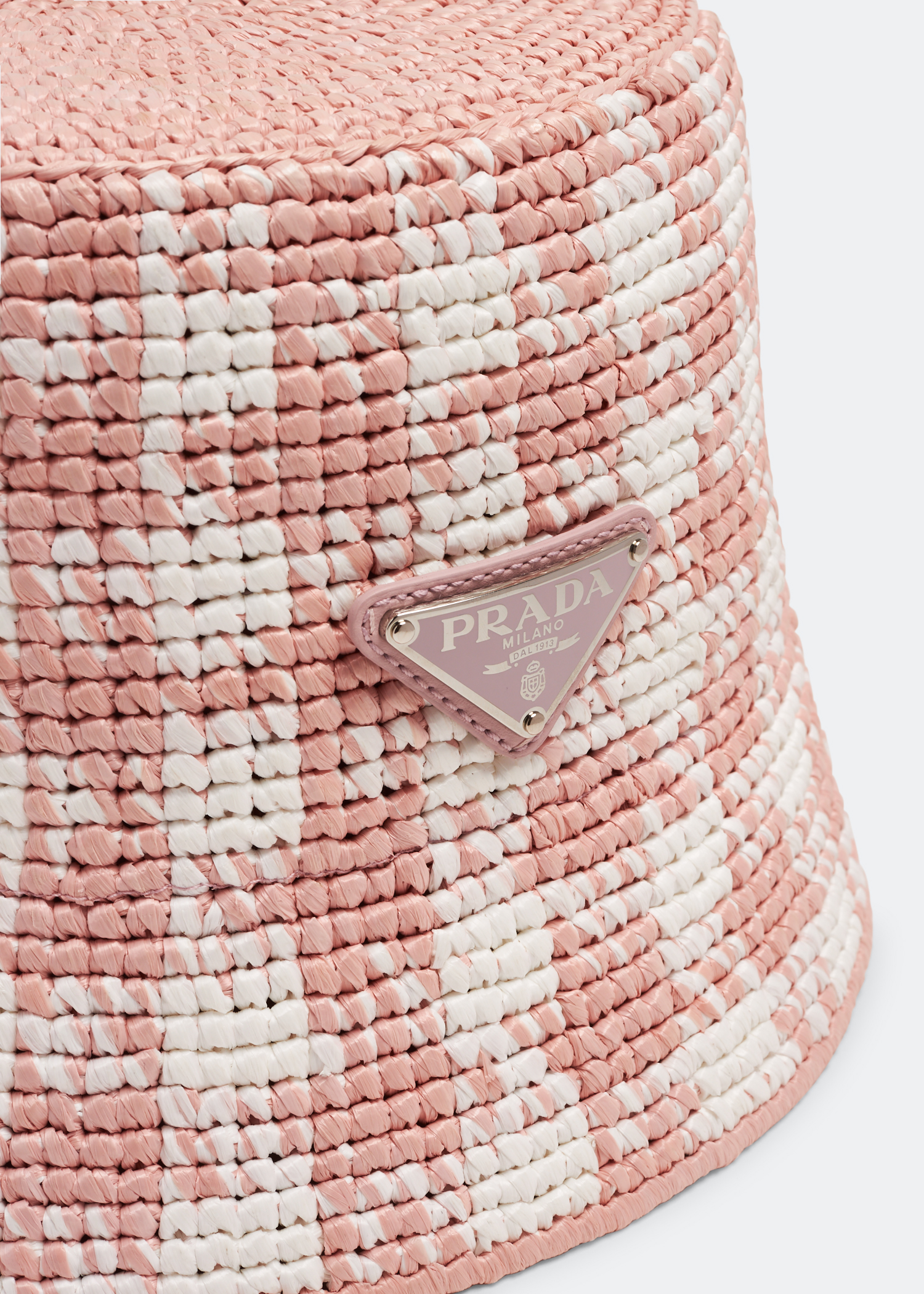 

Crochet bucket hat, Pink
