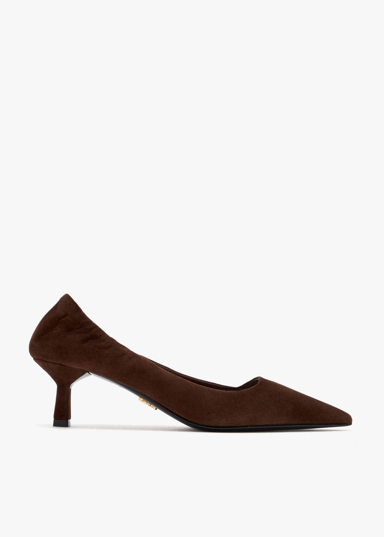 

Suede pumps, Brown