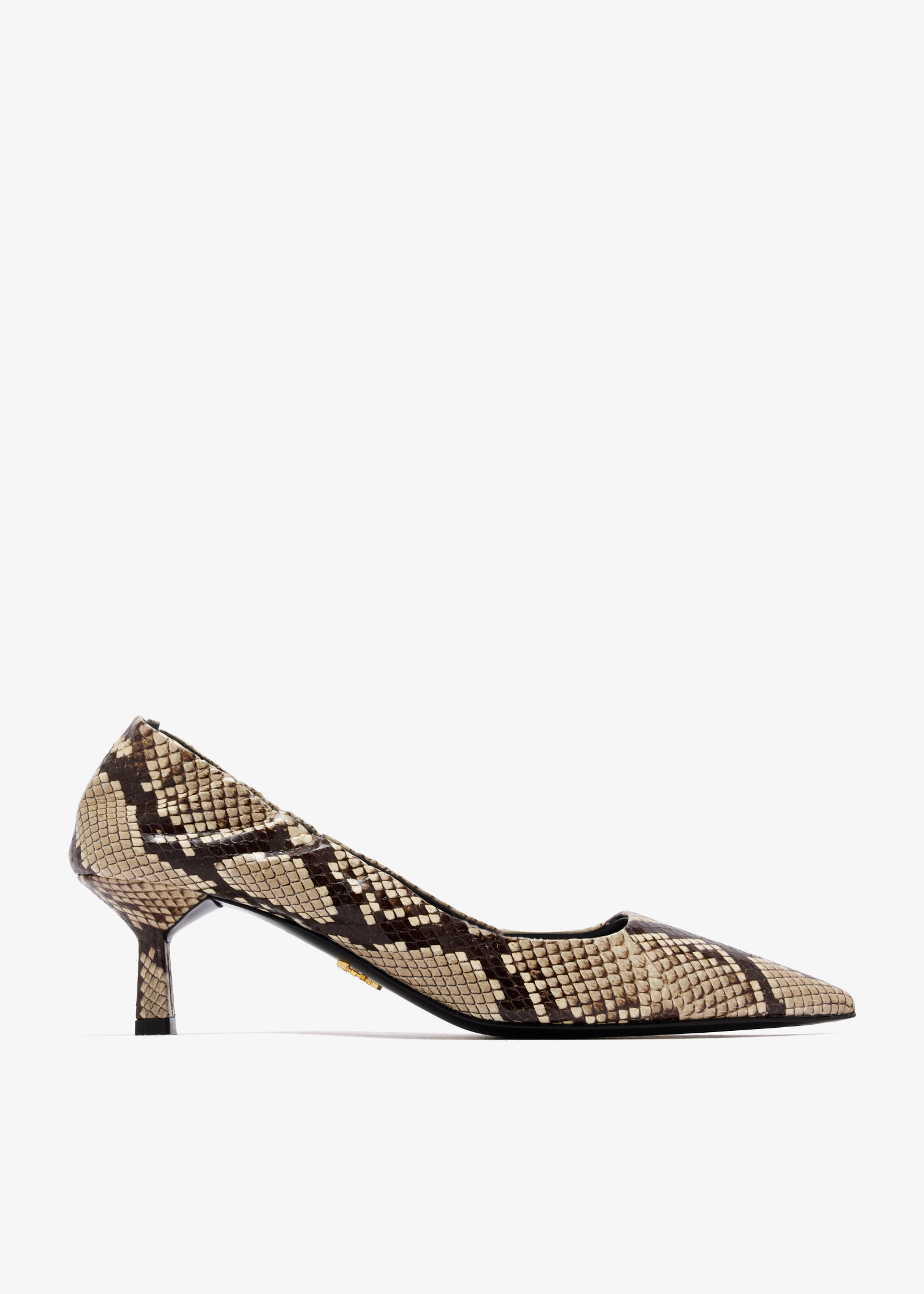 

Printed Ayers leather pumps, Animal printed