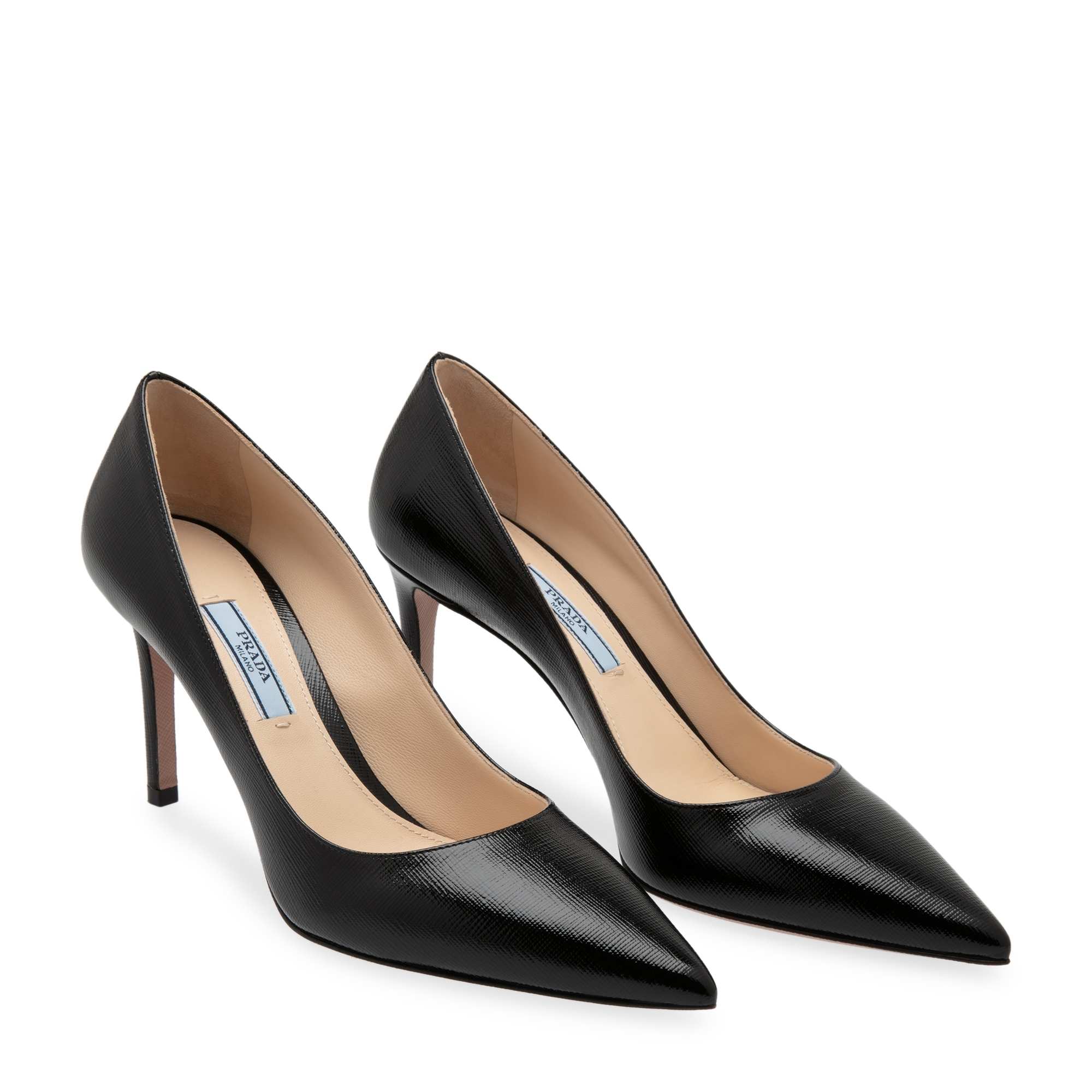 

Patent leather pumps, Black