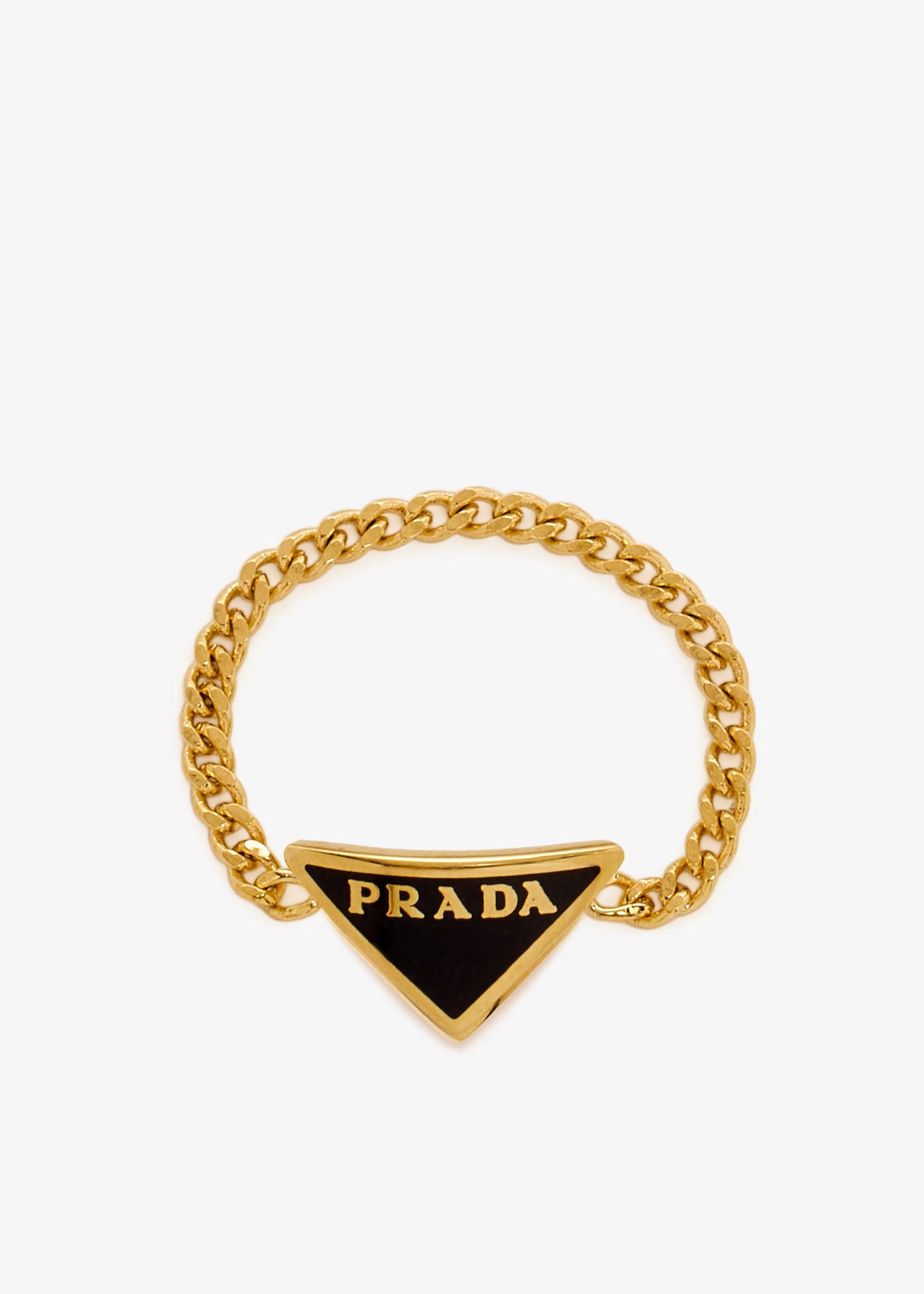 

Enameled metal ring, Gold