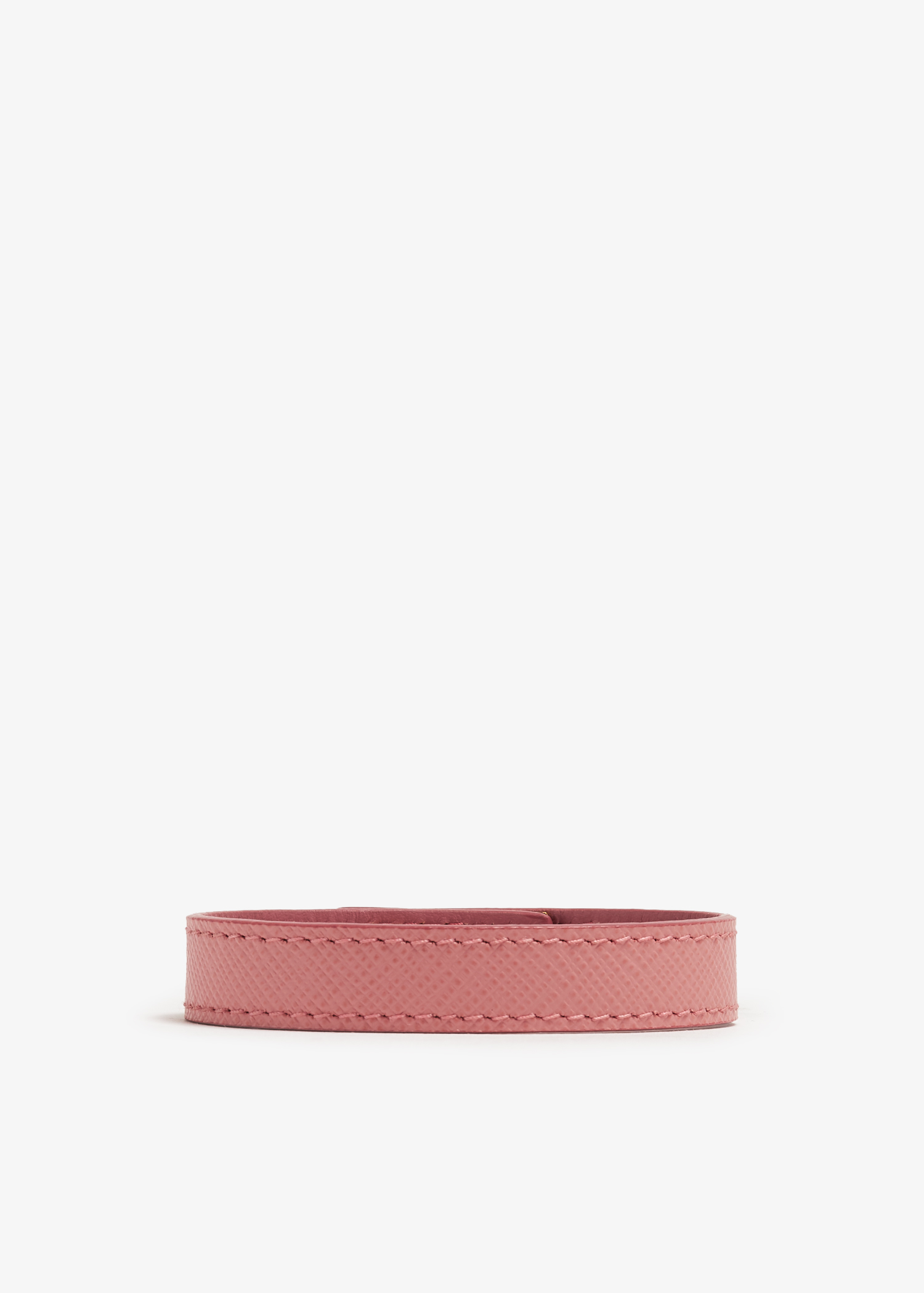 

Saffiano leather bracelet, Pink