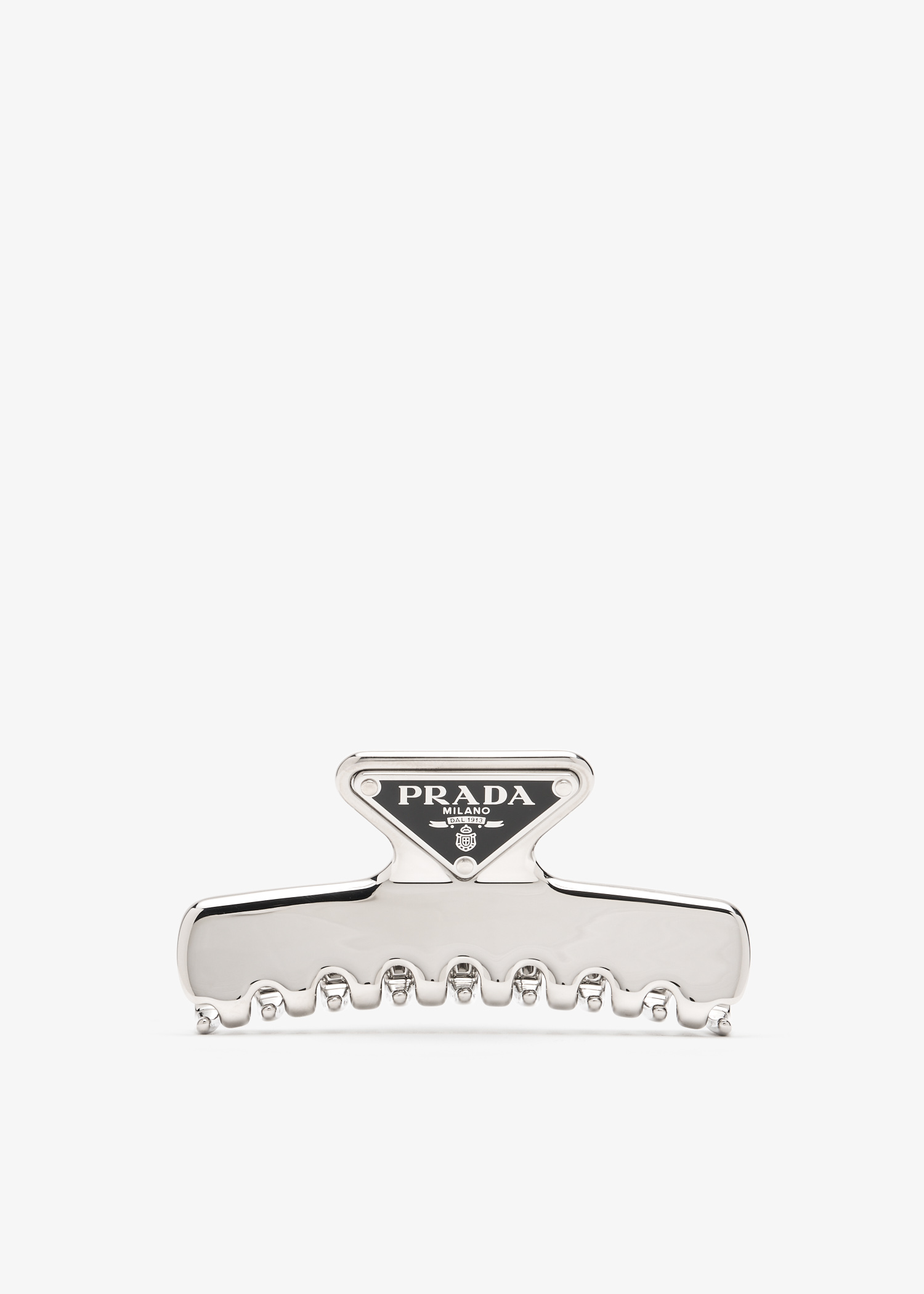 

Metal hair clip, Silver