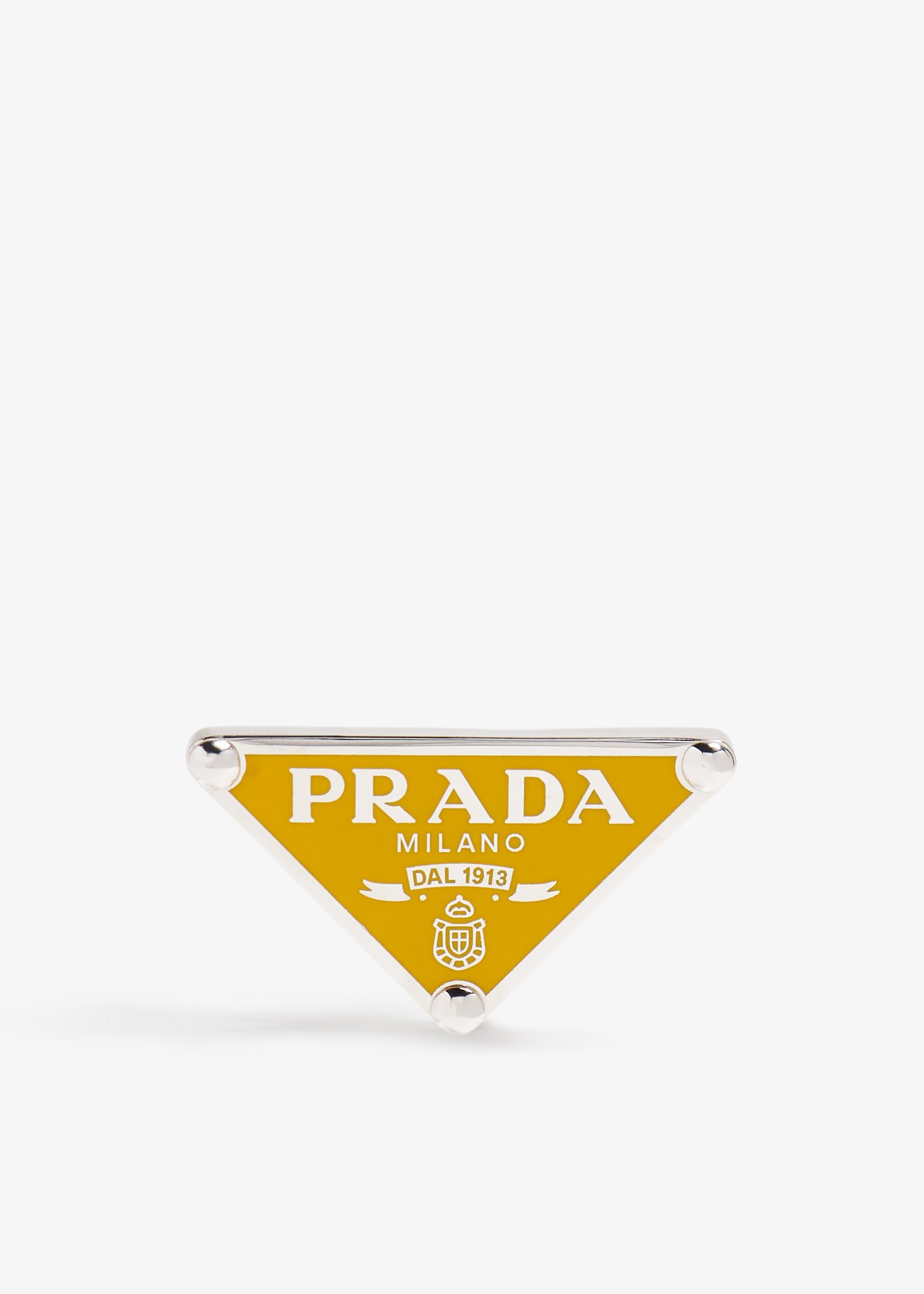 

Prada Symbole left earring, Yellow