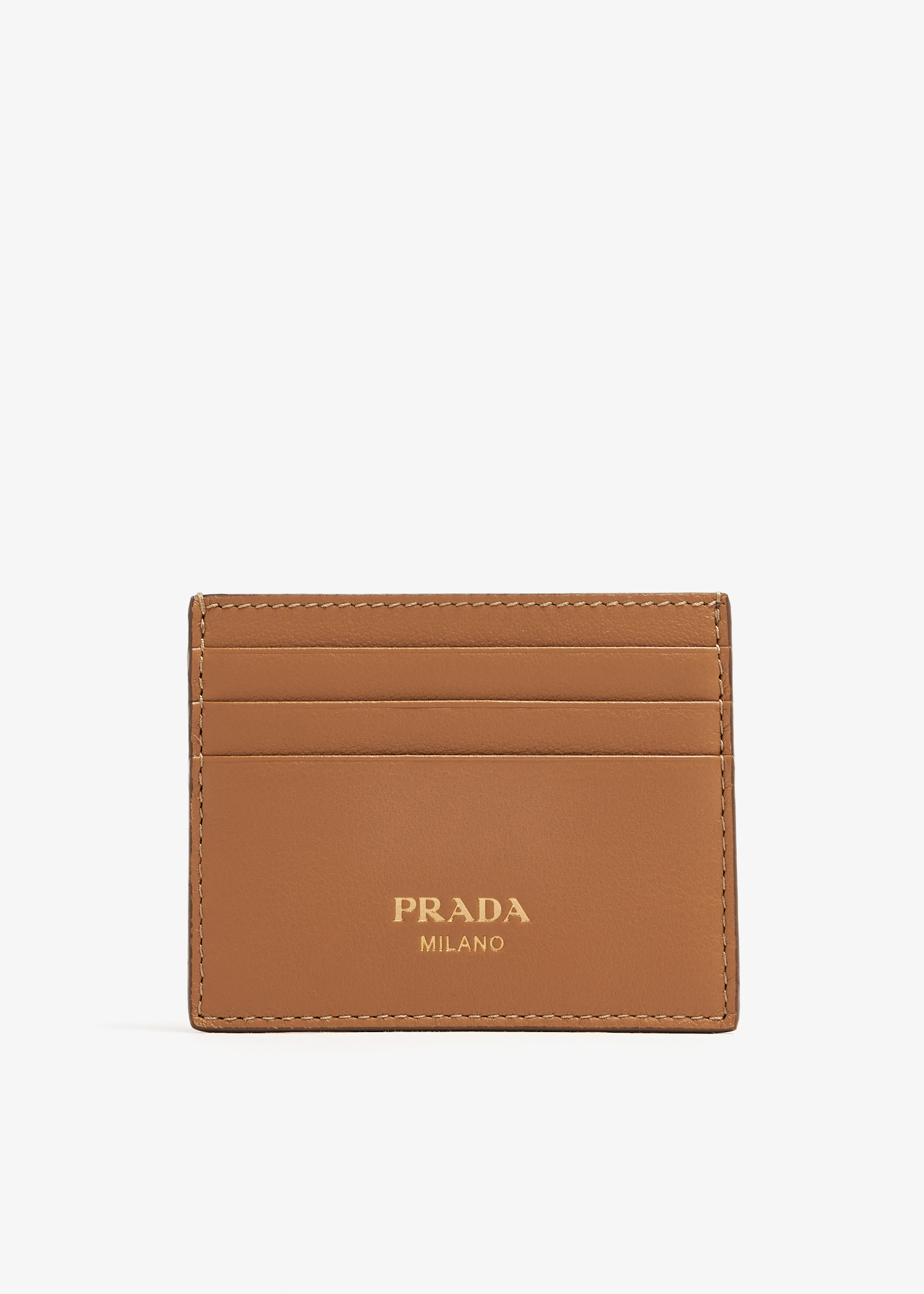 

Leather card holder, Brown