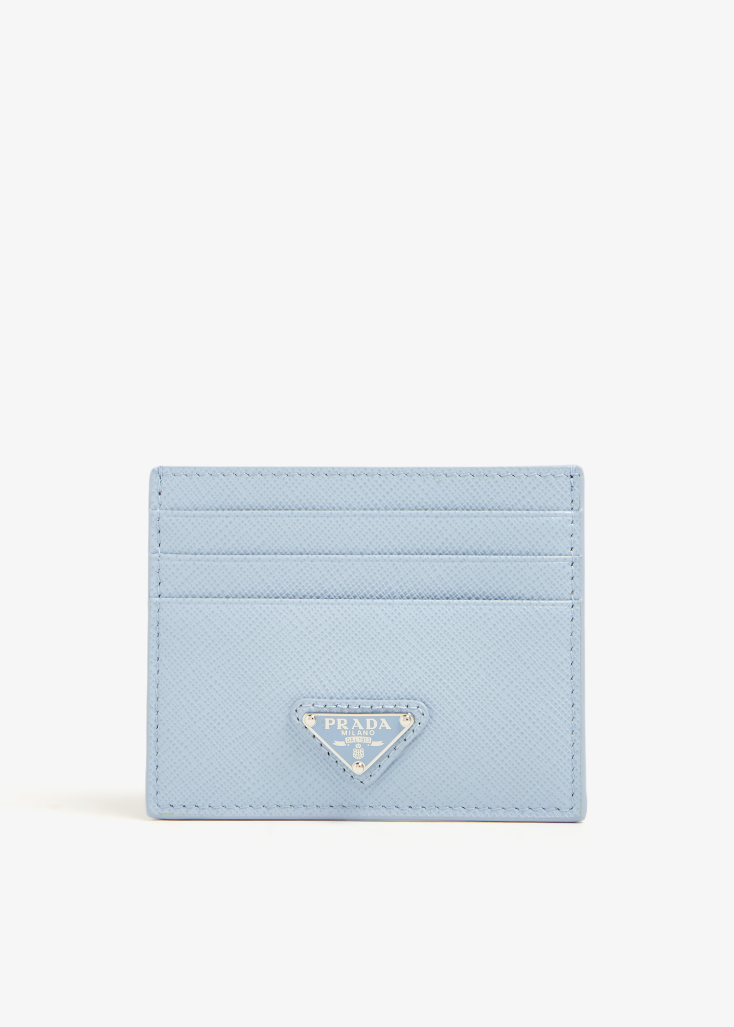 

Saffiano leather cardholder, Blue