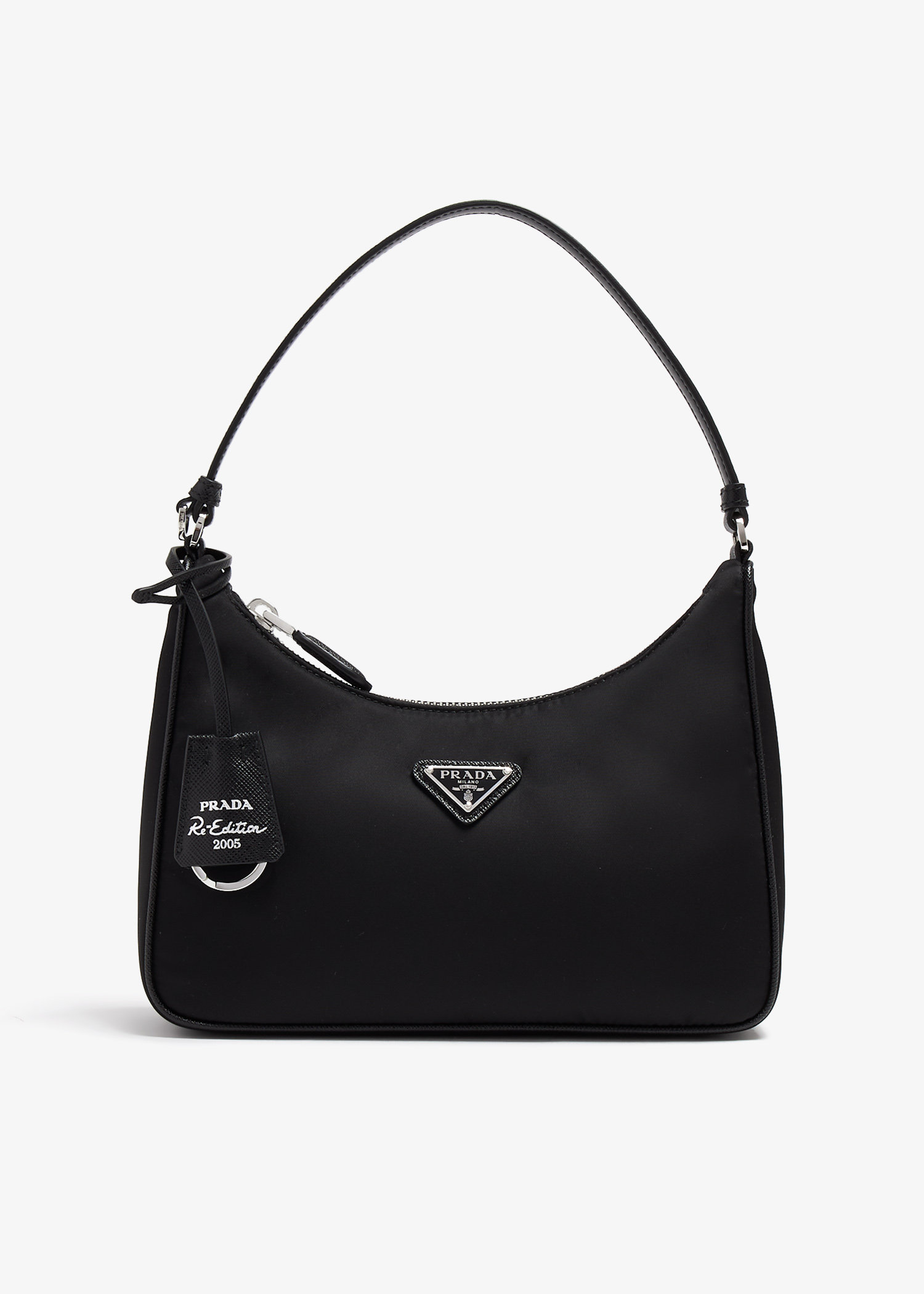 

Prada Re-Edition 2005 Re-Nylon and Saffiano mini bag, Black