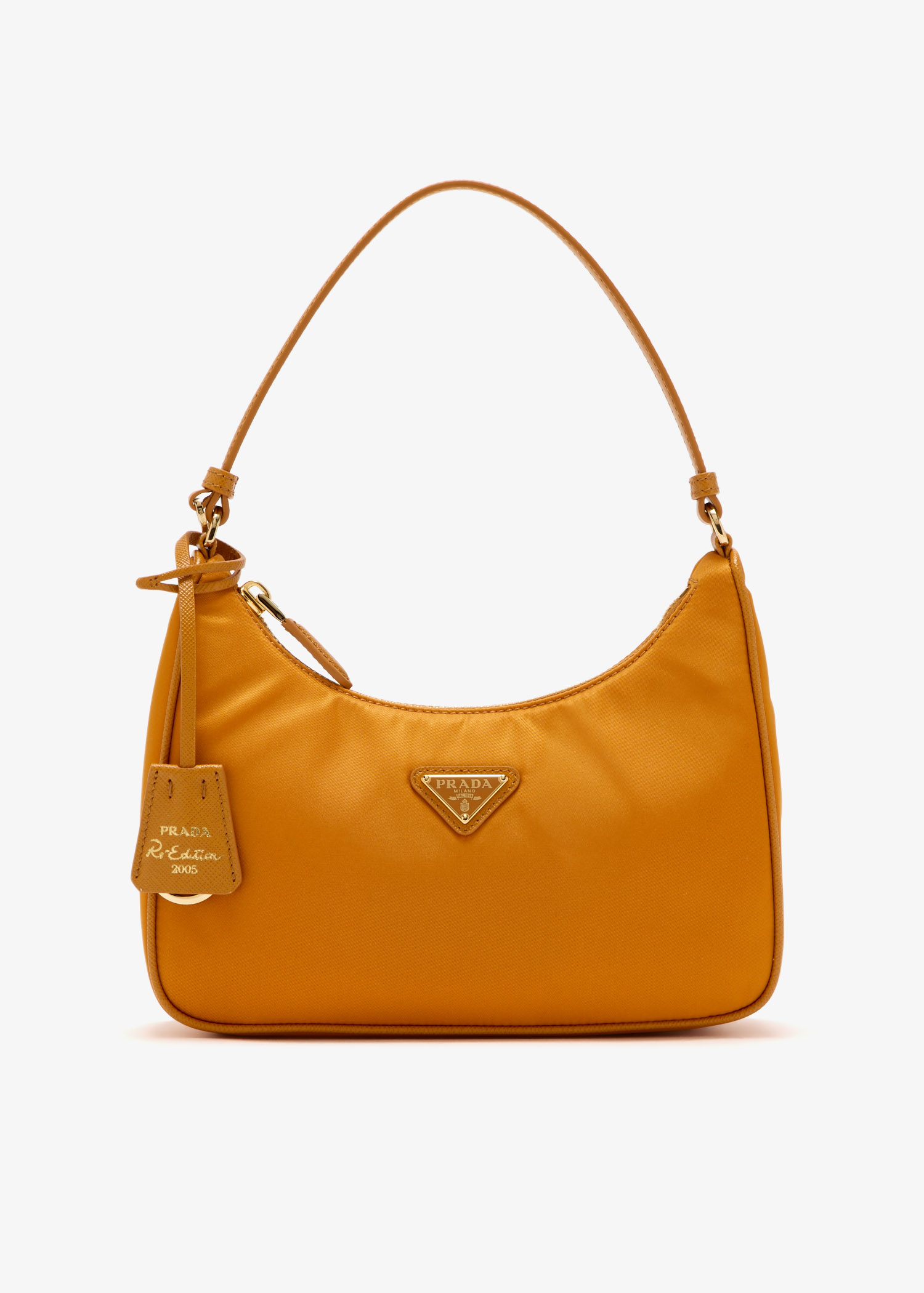 

Prada Re-Edition 2005 Re-Nylon and Saffiano mini bag, Orange