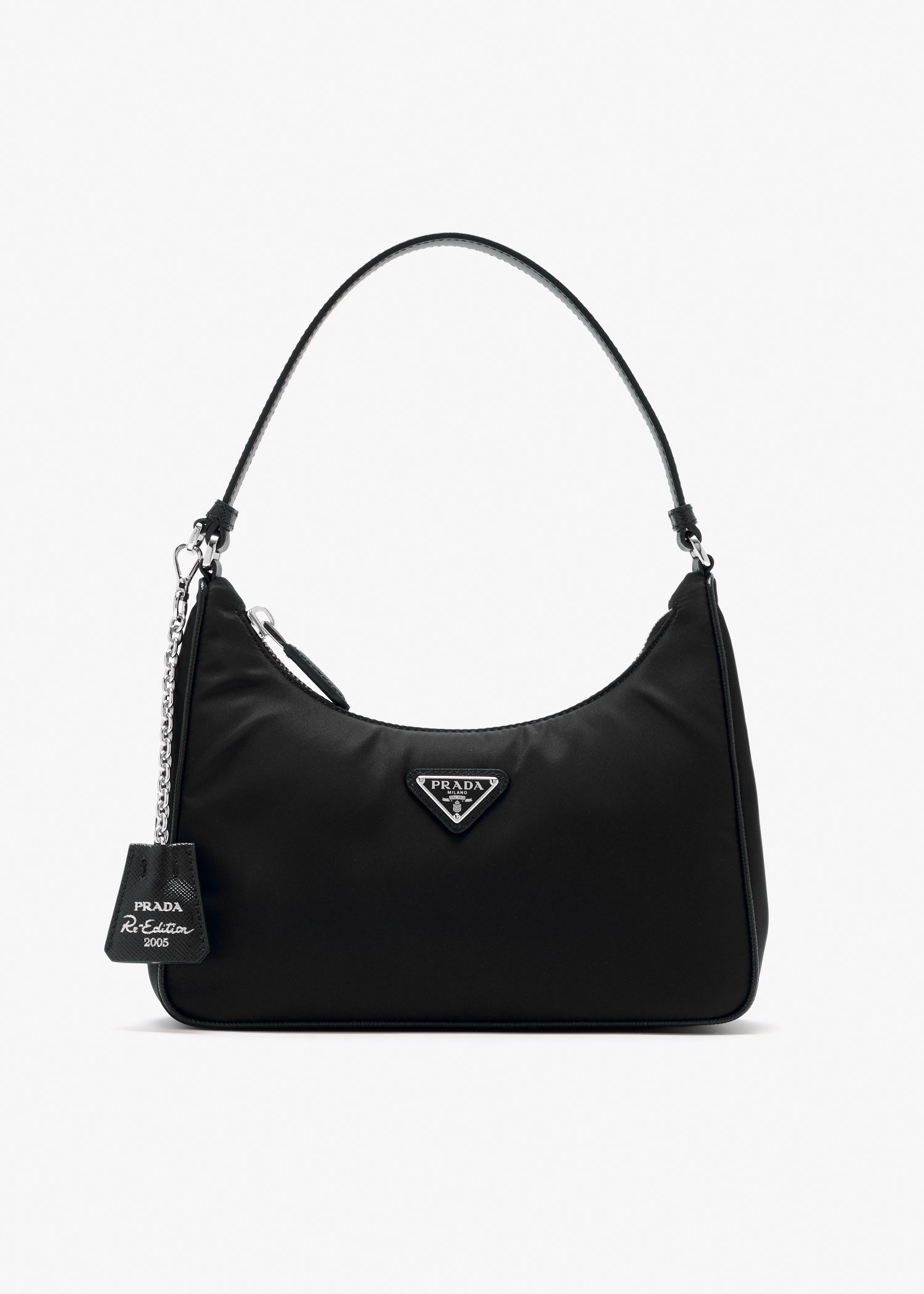 

Prada Re-Edition 2005 Re-Nylon and Saffiano mini bag, Black