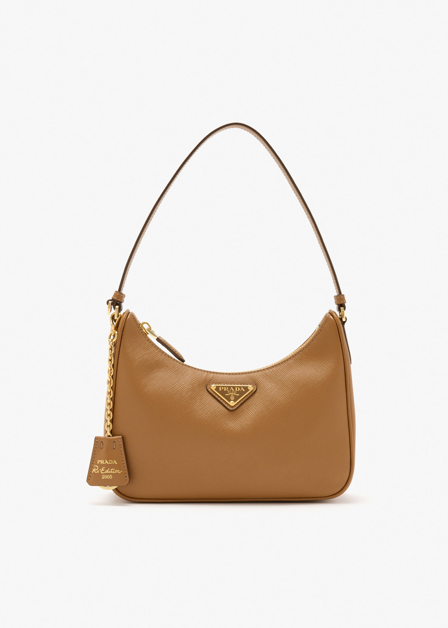 

Prada Re-Edition 2005 Saffiano leather mini-bag, Brown